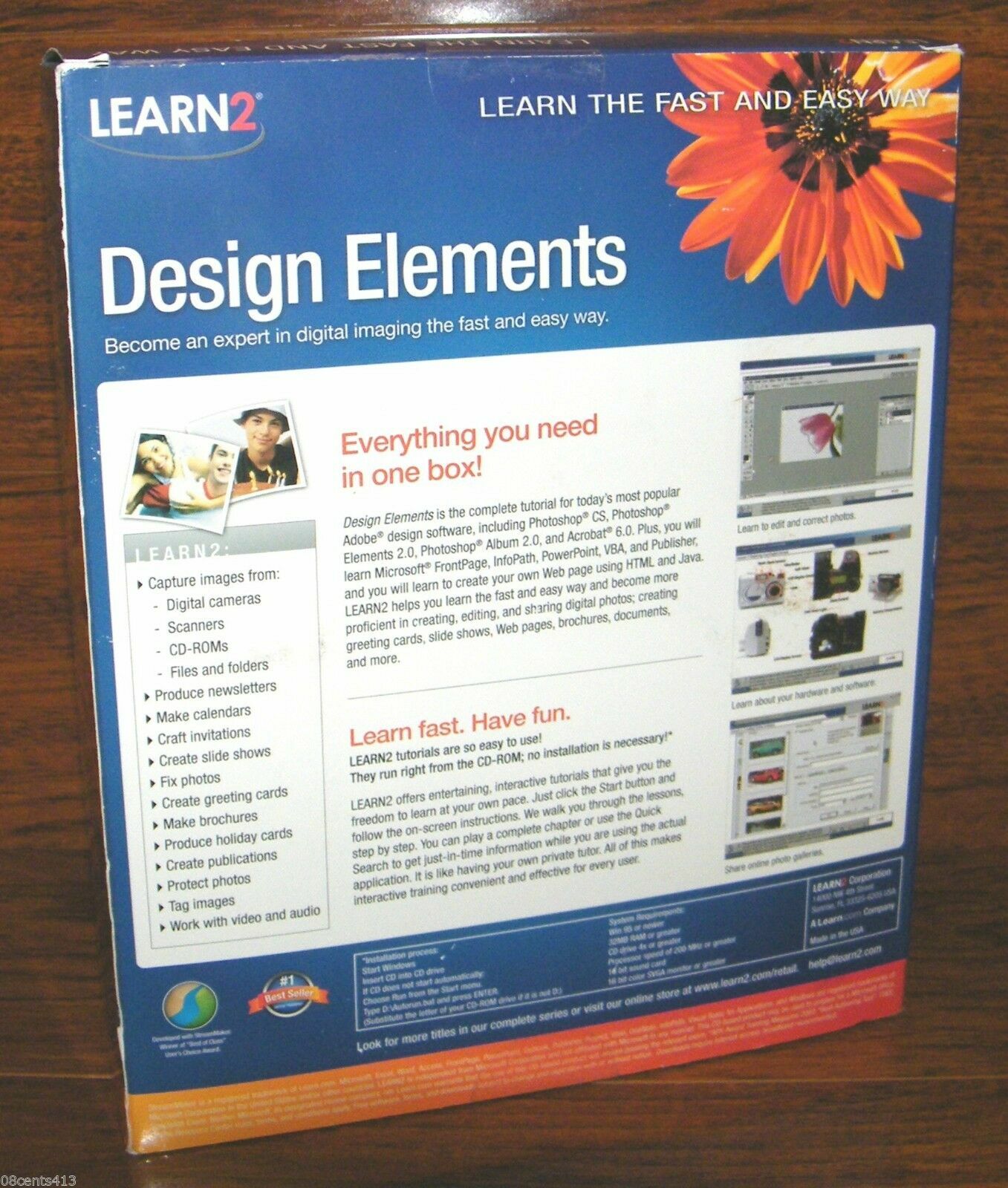 Learn 2 Digital Elements Design Suite (Windows CD-Rom) Full Version *NEW*