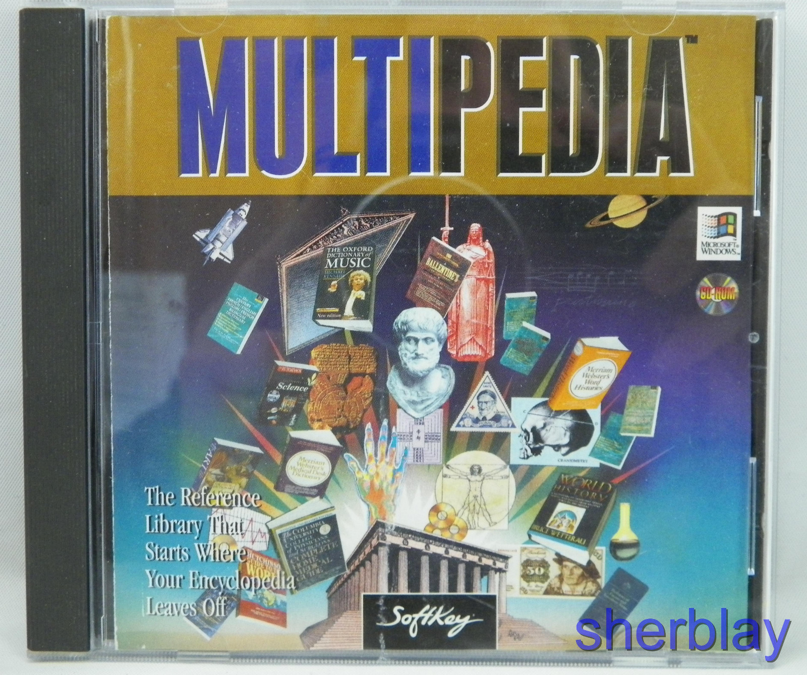 Multipedia (PC-CD, 1995) for Windows 3.1/95