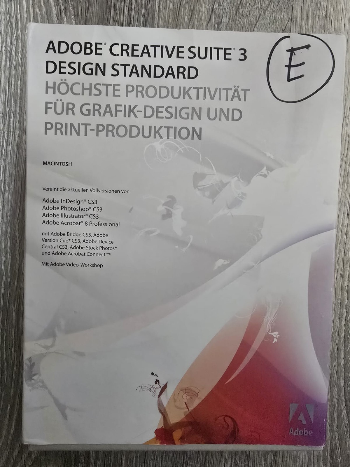 Adobe Creative Suite 3 Design Standard Macintosh