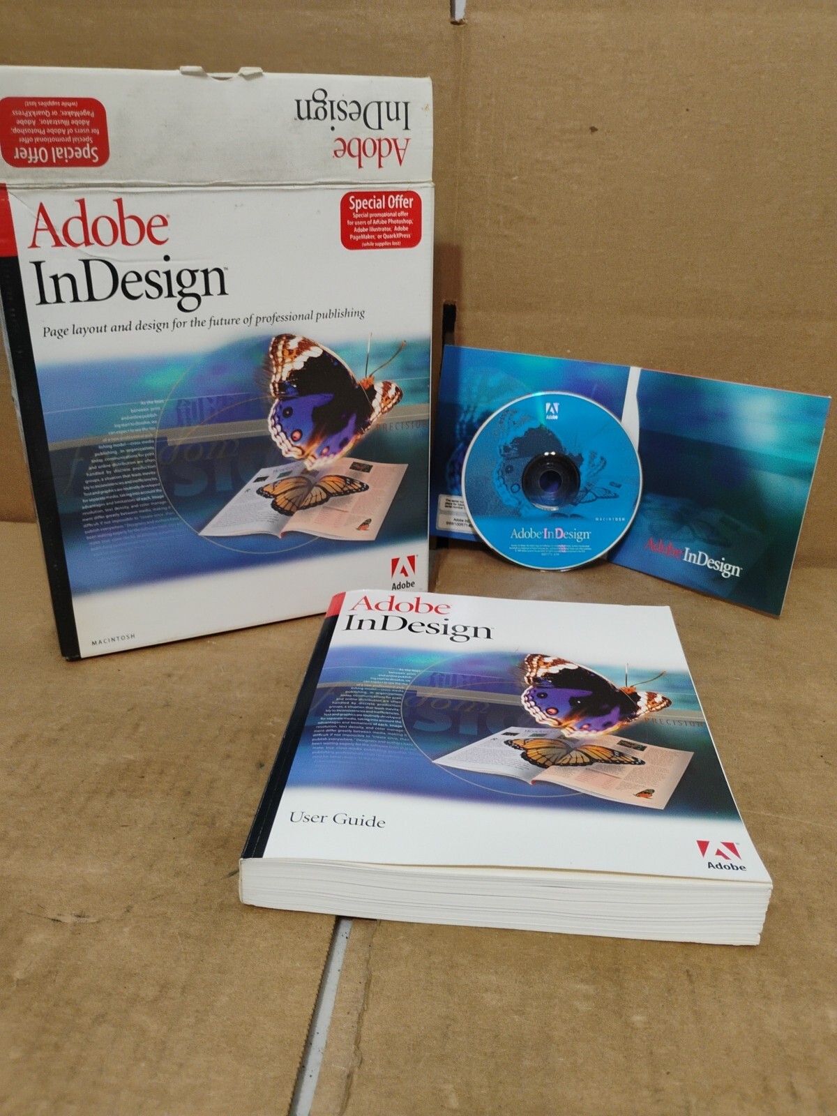 Adobe InDesign 1.0 For Mac With User Guide
