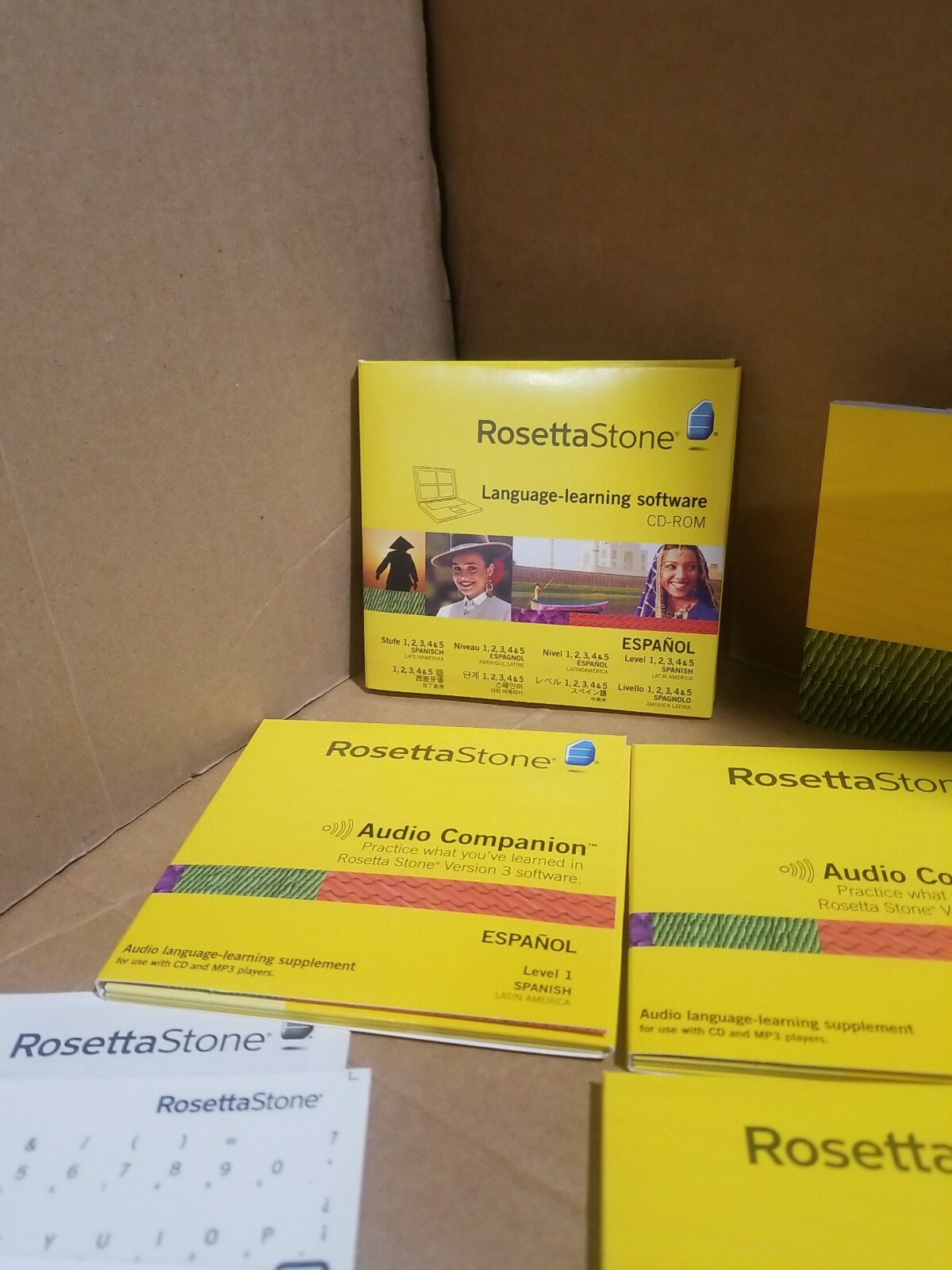 Rosetta Stone 3 Spanish (Latin America) Level 1,2,3,4 & 5 for PC, Mac