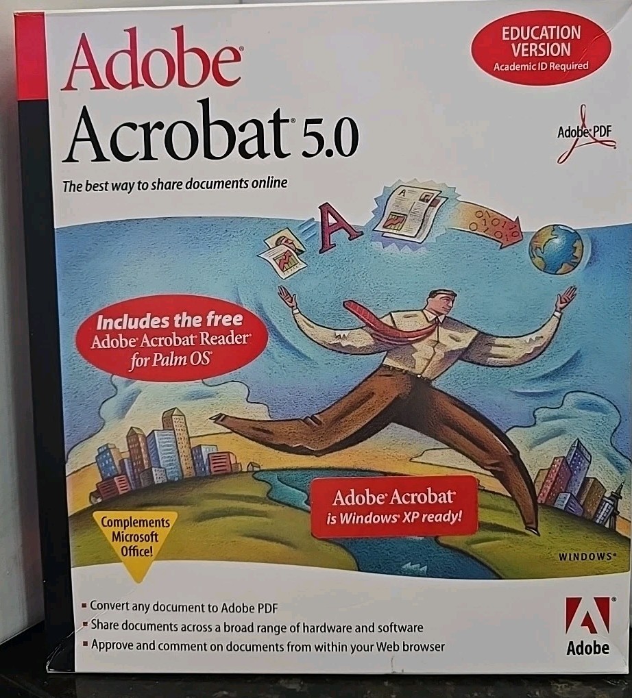 Adobe Acrobat 5.0 – Education Full Version for Windows 22001439