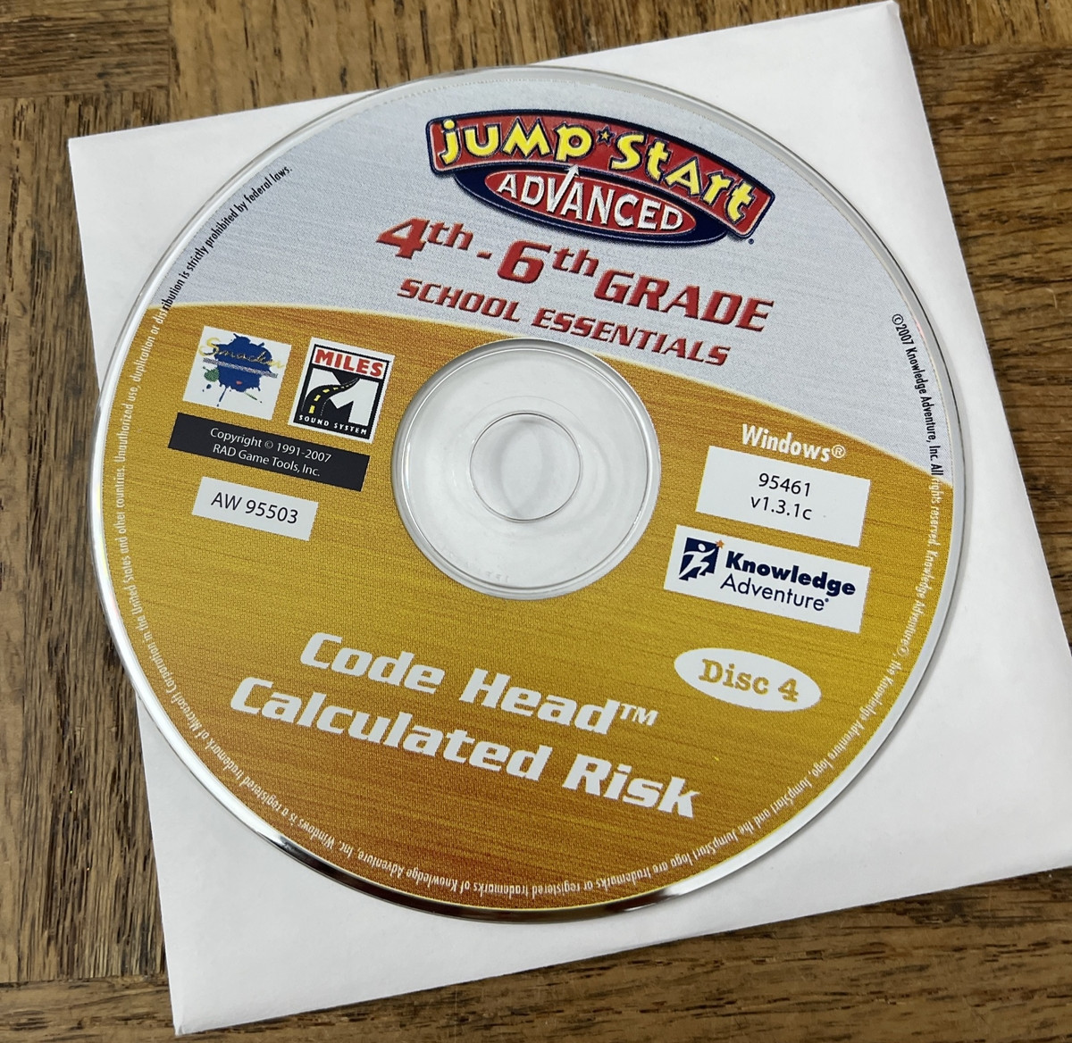 Jump Start Advanced 4th-6th Grade PC Game