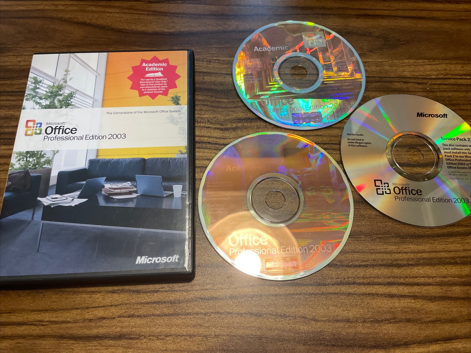 Microsoft Office Professional Edition 2003 (Academic) Plus Booklet Product Key