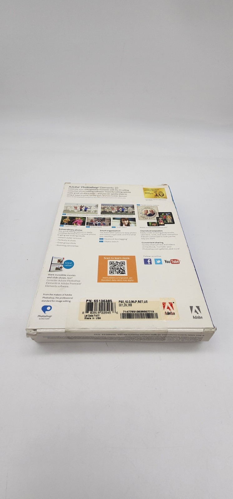 NEW SEALED Adobe Photoshop Elements 10