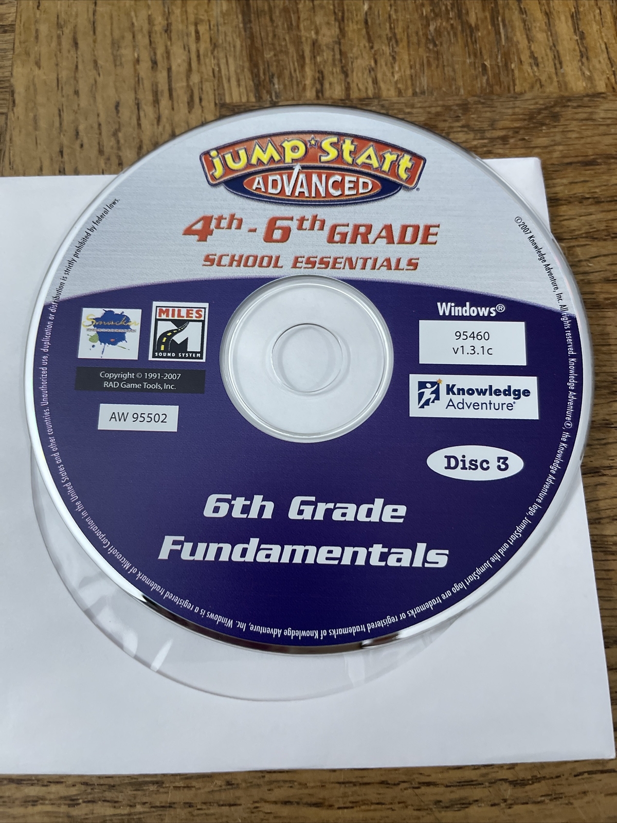 Jump Start Advanced 4th-6th Grade PC Game