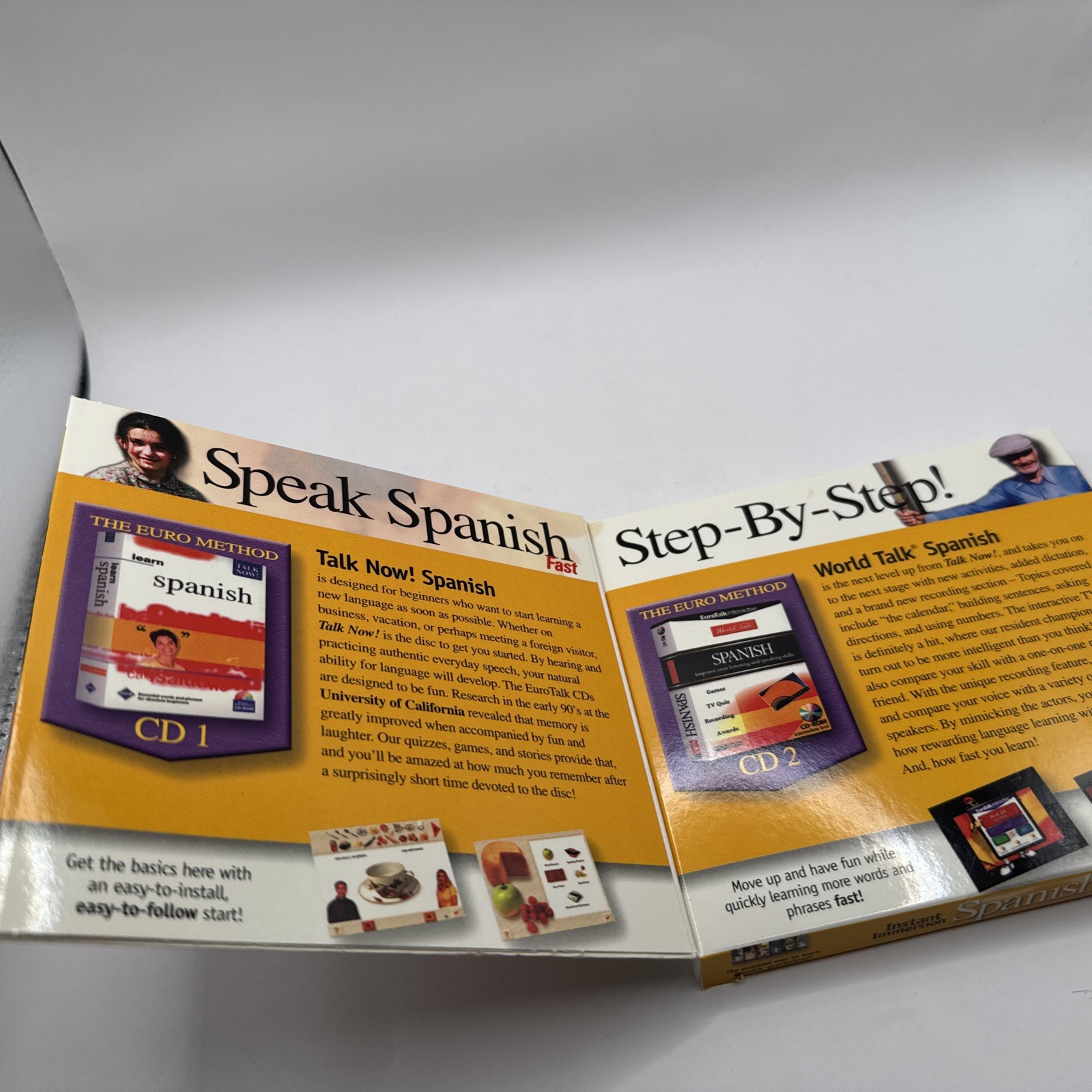 Instant Immersion Spanish, 2 CD Rom Set,Dual Platform PC & Mac