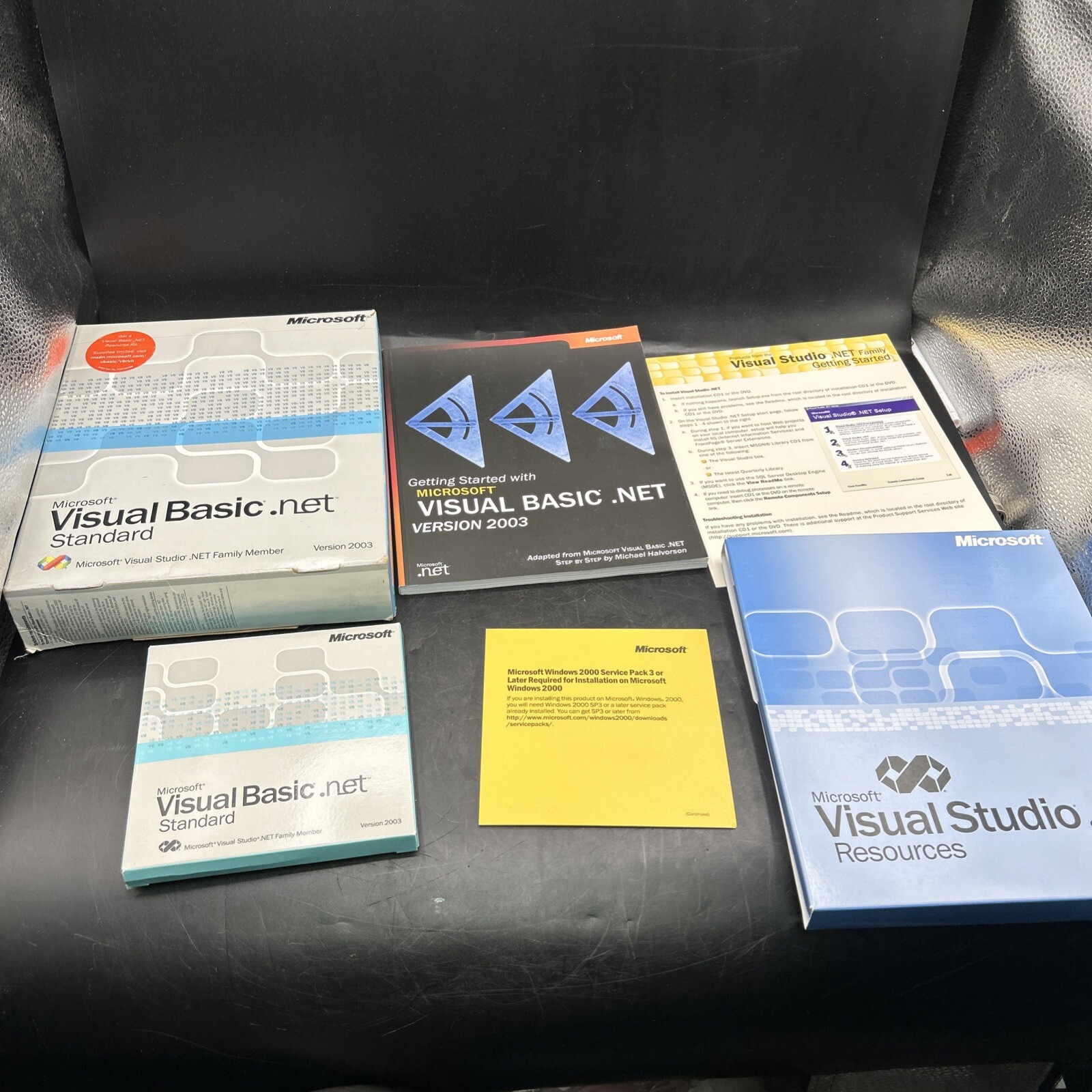 Microsoft Visual Basic .net Standard Version 2003 Software See Pics