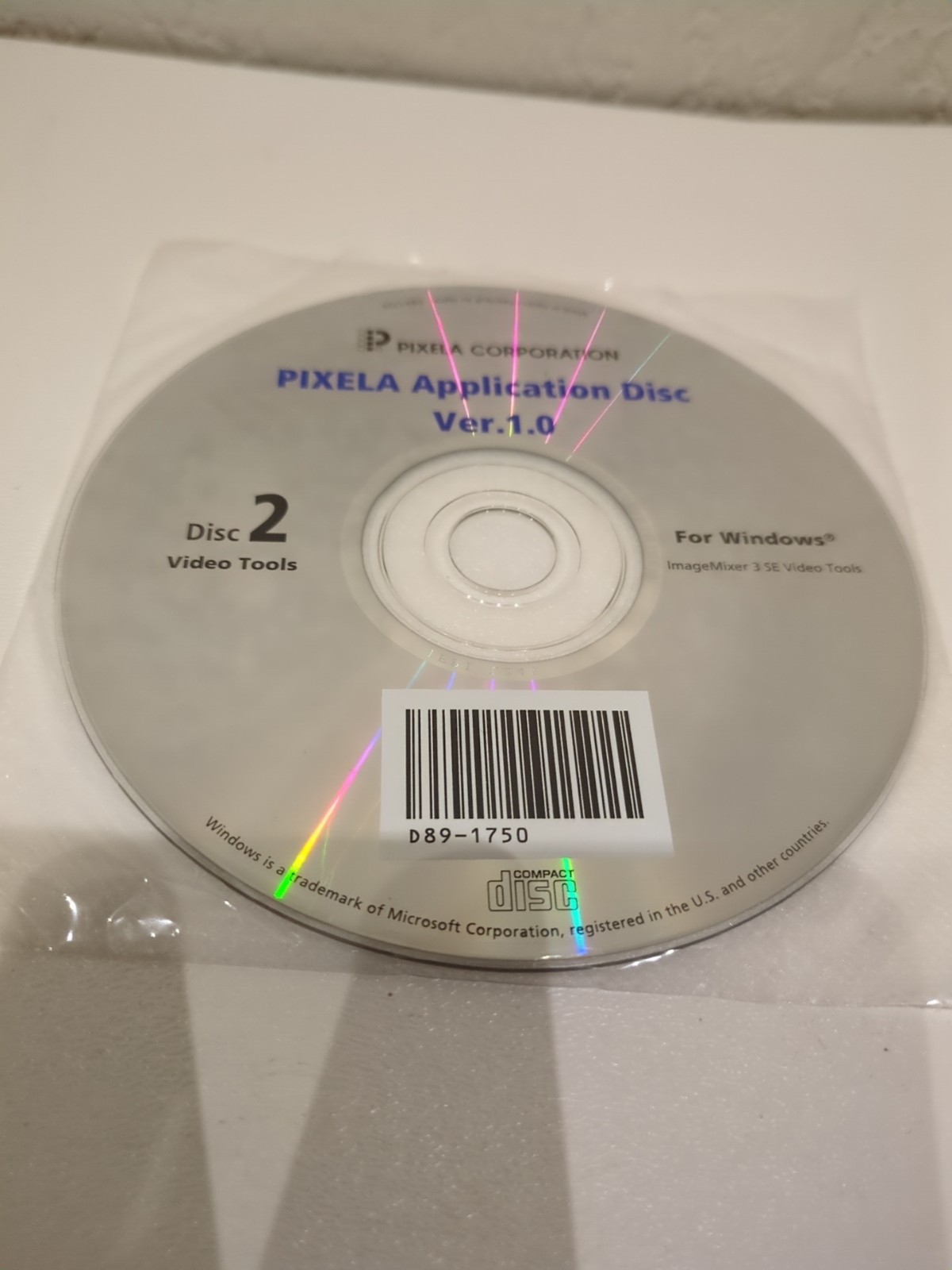 Pixela Application Disc Ver. 1.0 – Disc 1, 2 Video Tools – For Windows