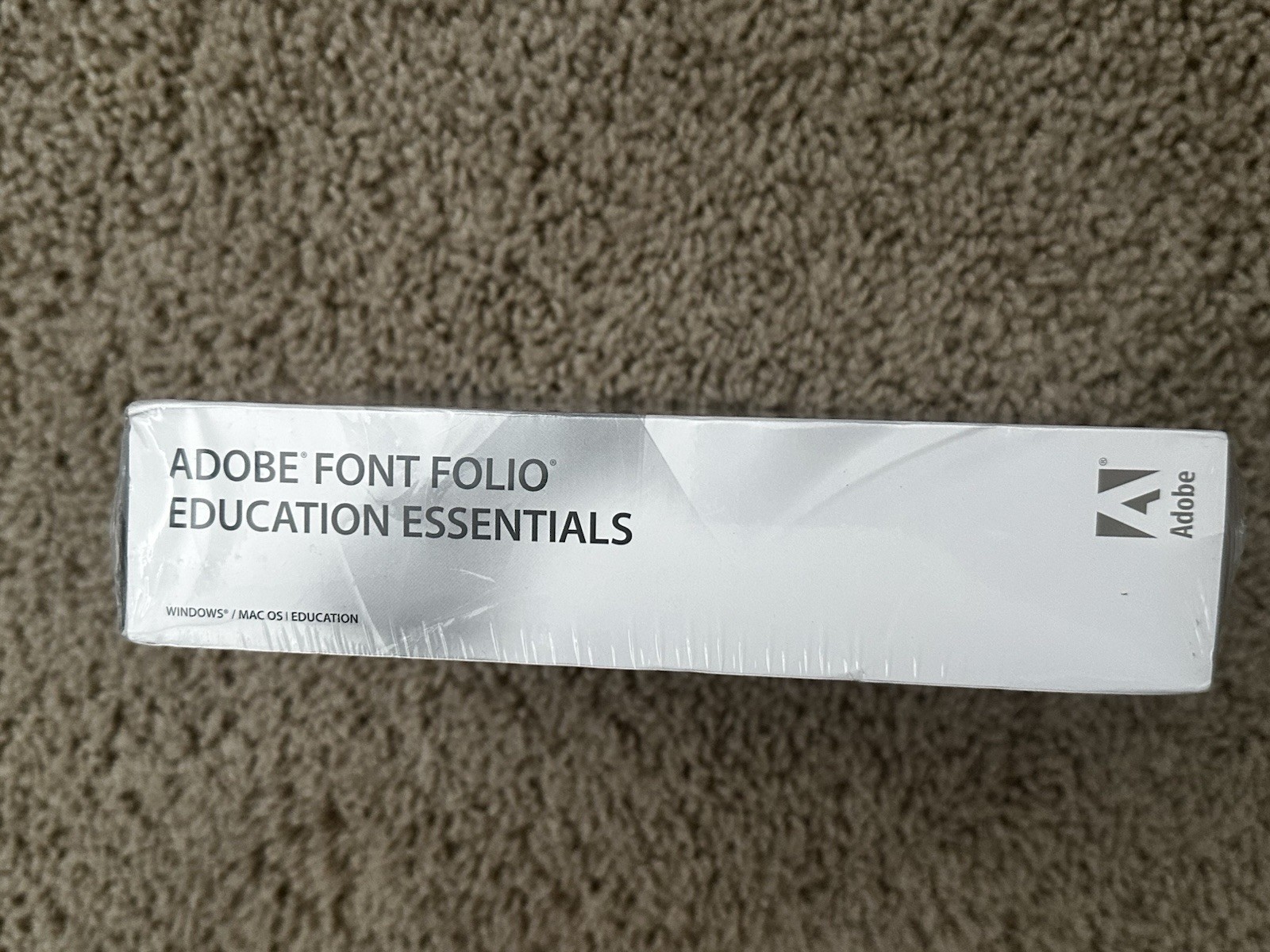 Unopened Adobe Font Folio Education Essentials For Windows / Mac OS Design Edu