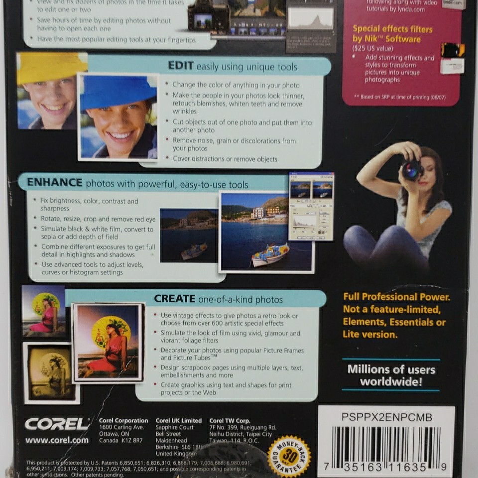 Corel Paint Shop Pro Photo X2 Software Windows Paint Shop Pro X2 2007