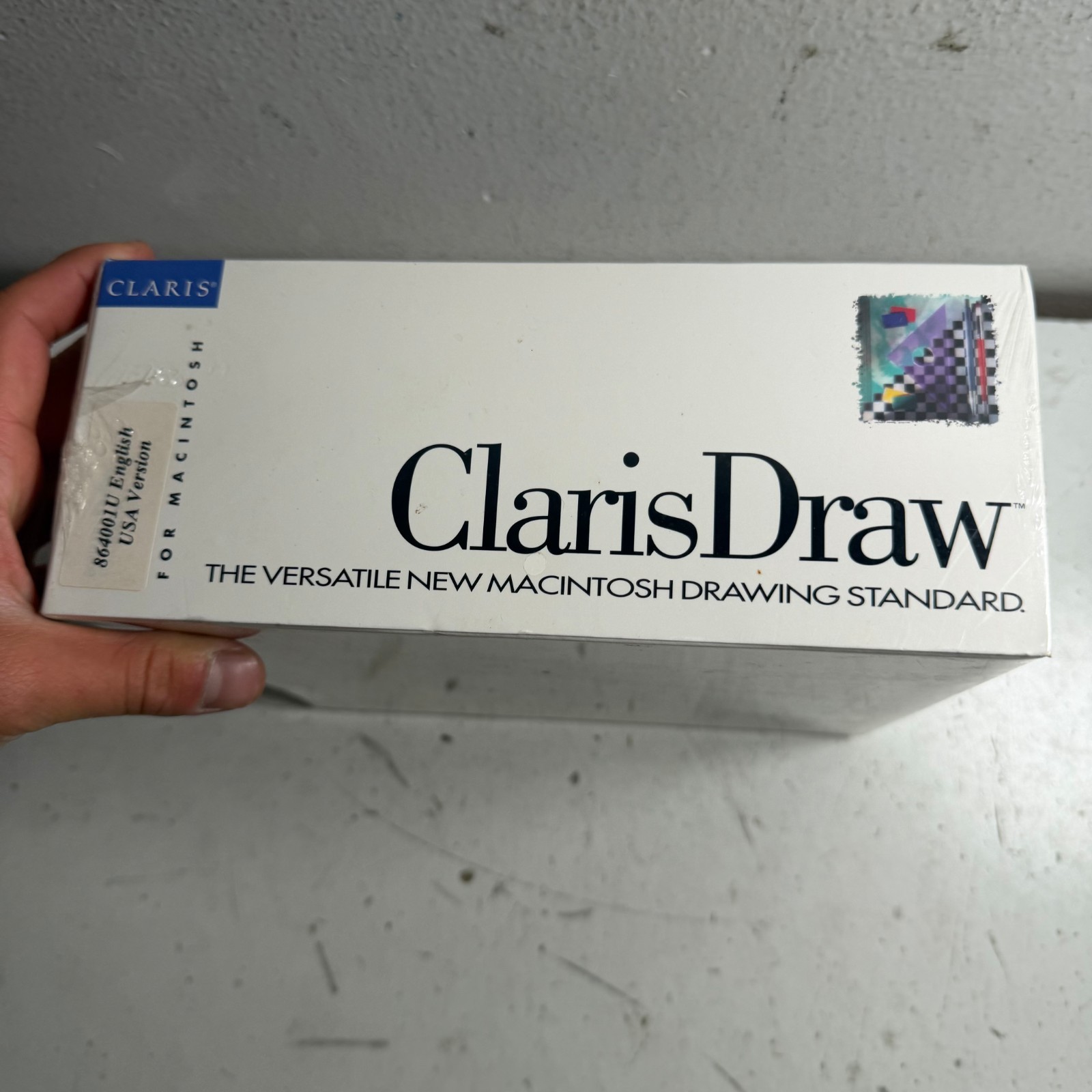 ClarisDraw Vector-Based Drawing & Graphics Application Software for Macintosh