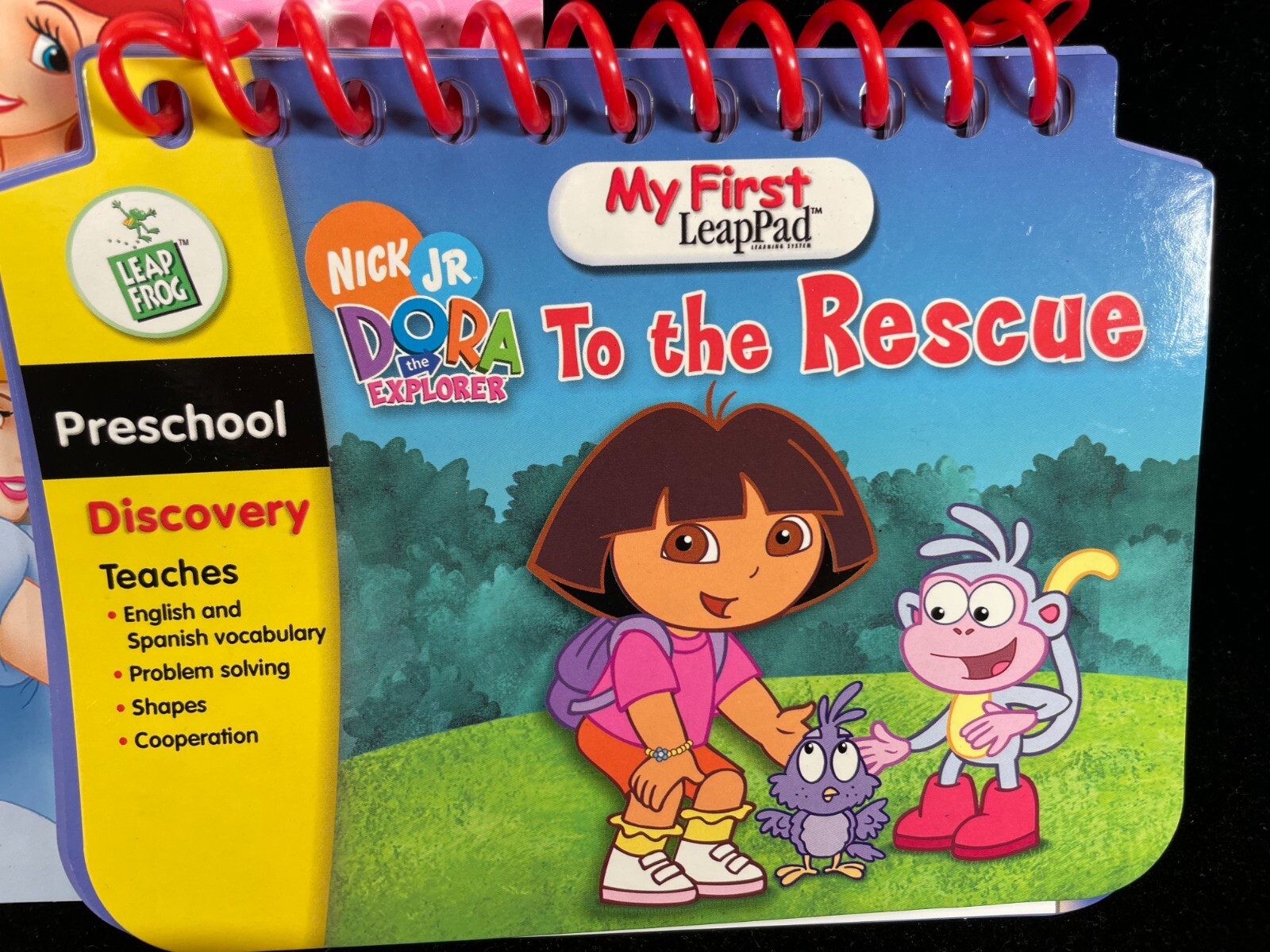 LeapFrog LeapPad Disney Princess cartridges Preschool Grade 5 Kinder Nemo Dora