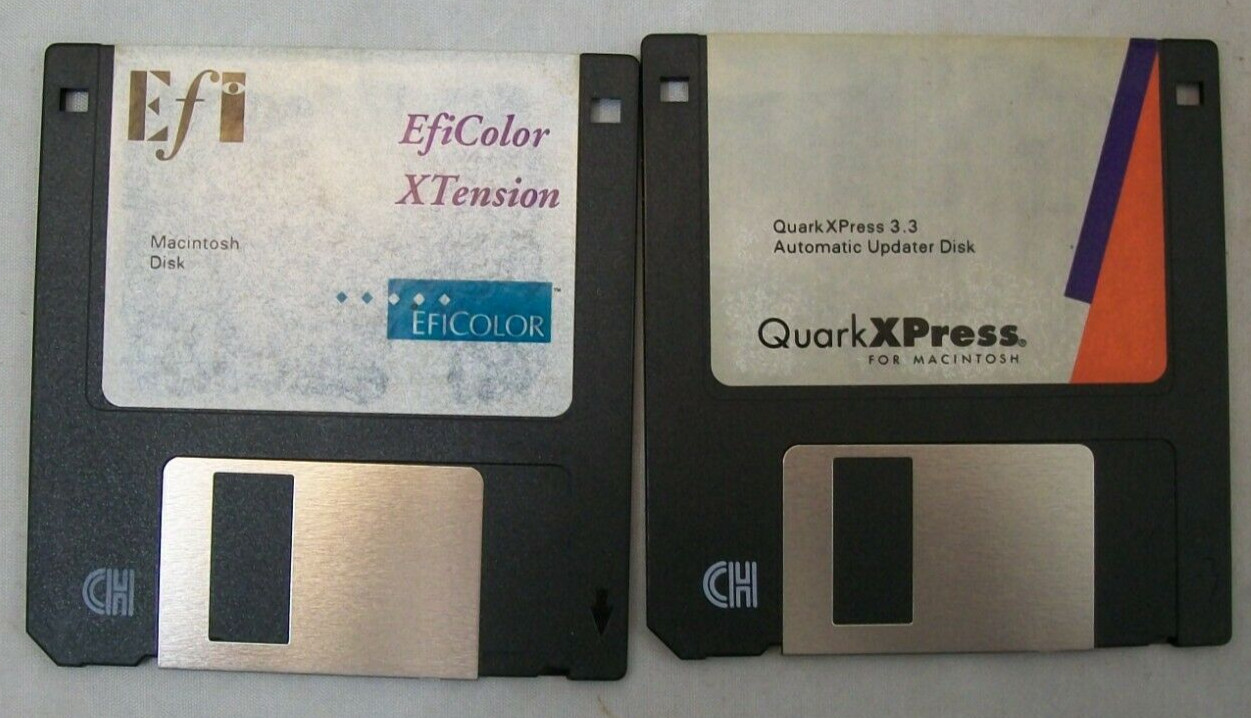 Vintage Quark Xpress Software for Mac 1986-91 Complete w Manuals Disks