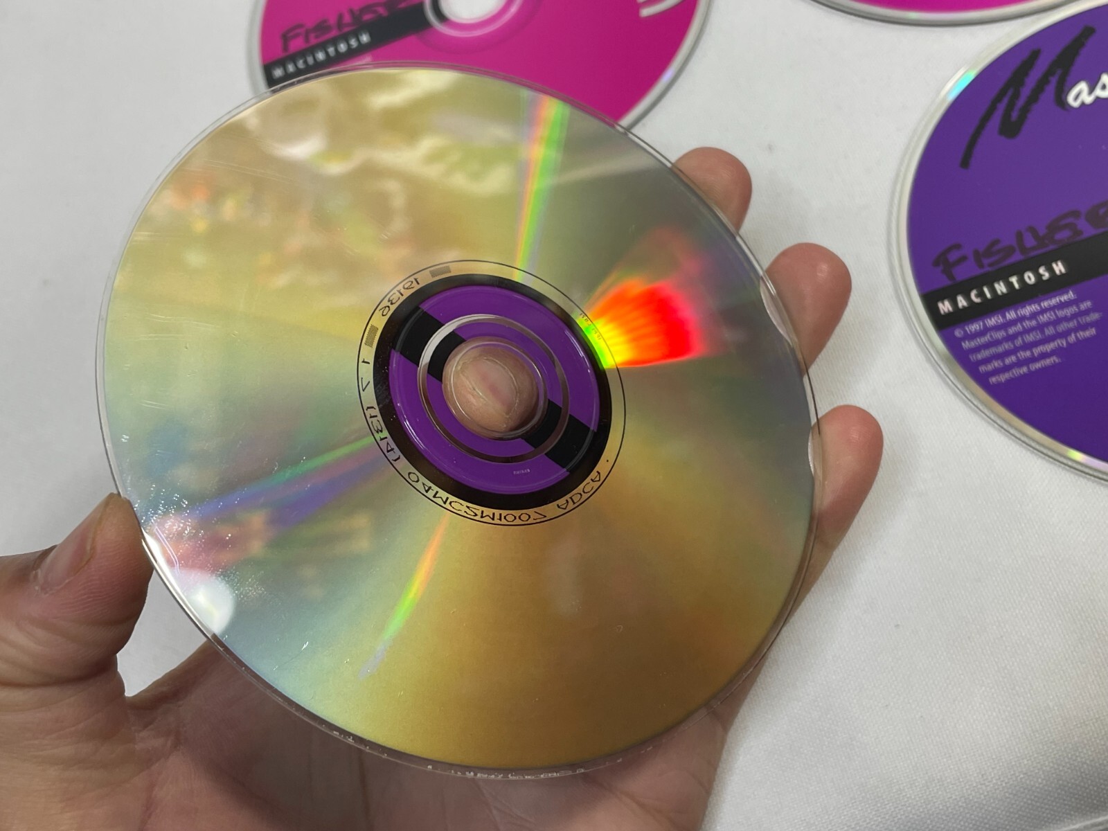 Vintage 1997 IMSI MasterClips: Clip Art Software CD-ROM Disc 1-28 Macintosh Mac