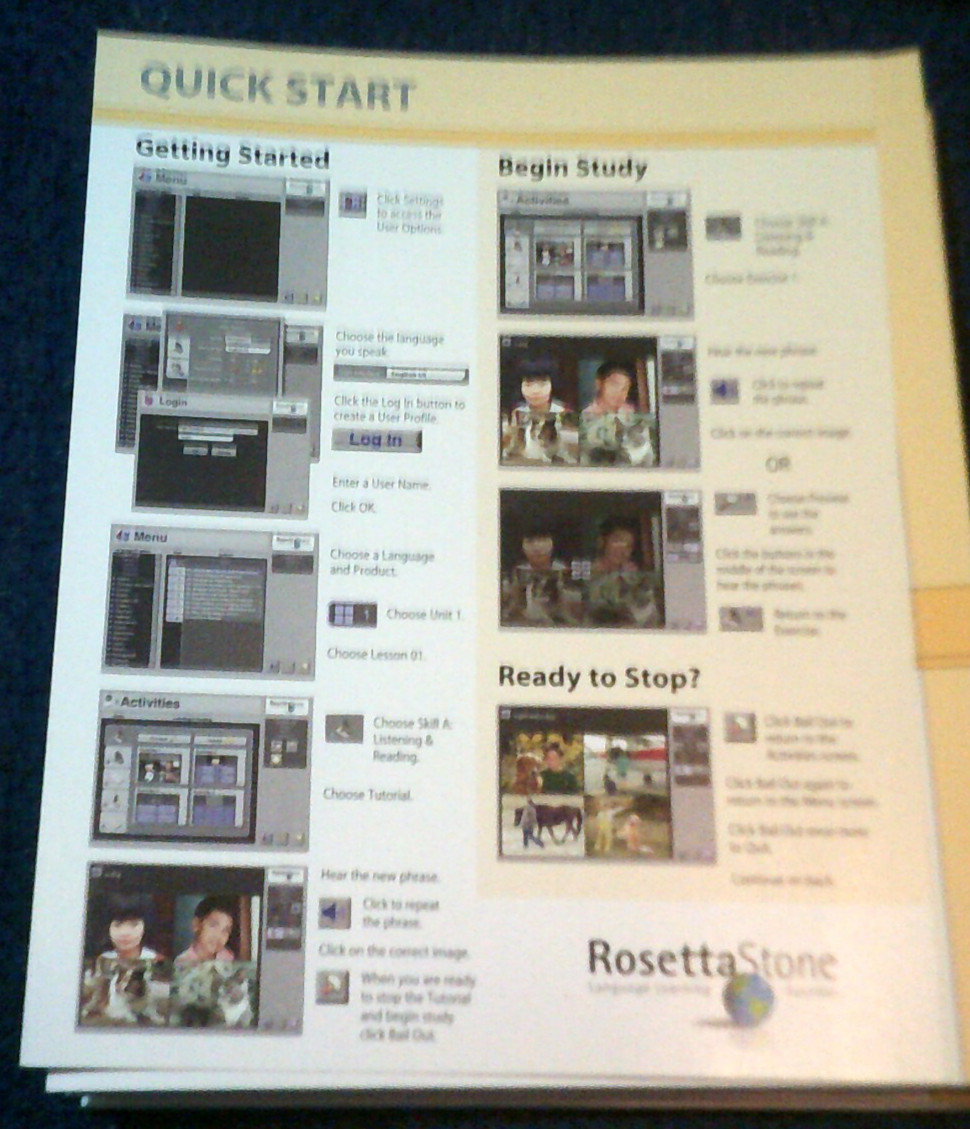 Rosette Stone Spanish Level 1 & 2, 2004 Personal Edition CD-ROM for Windows & M