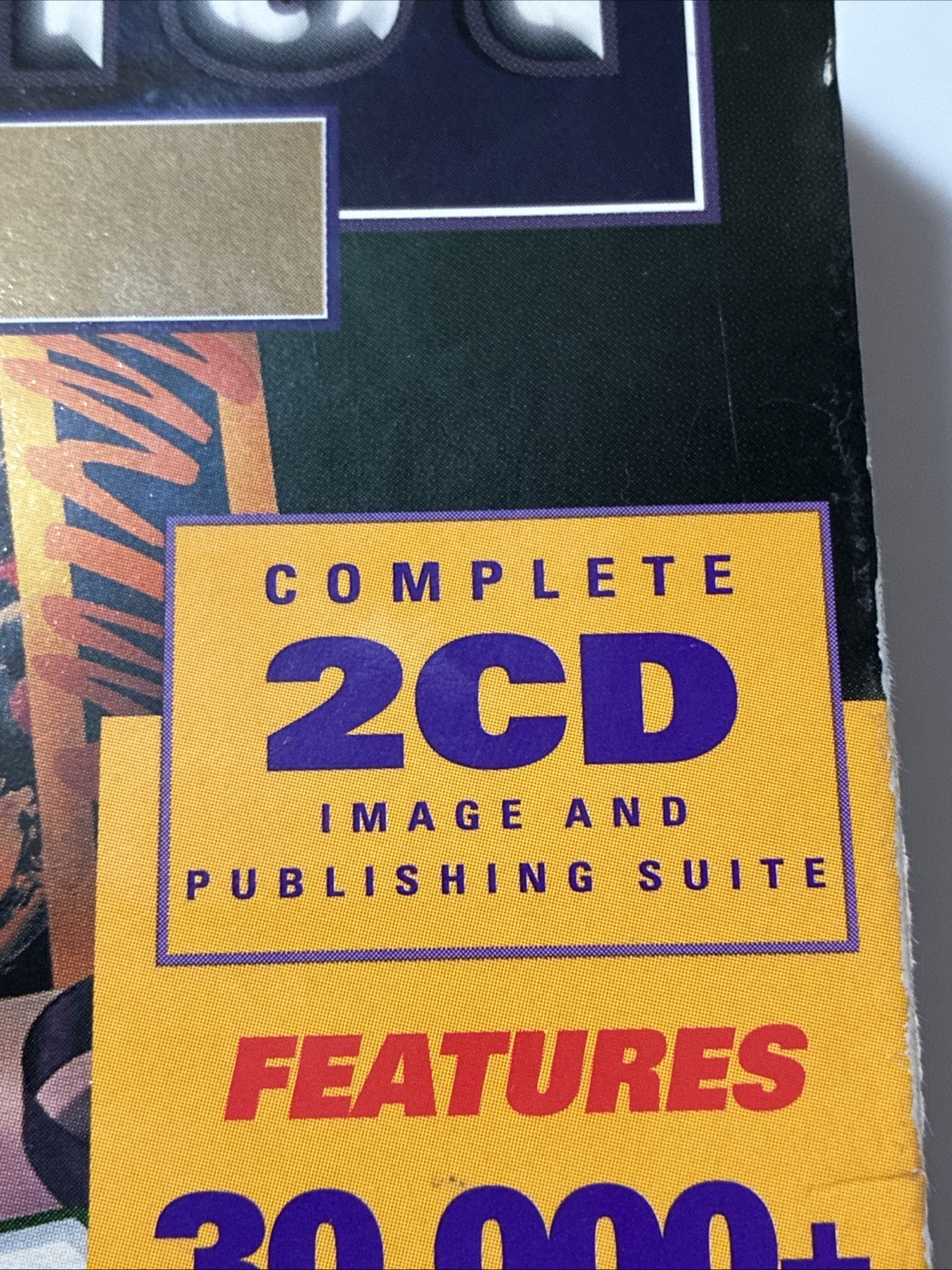 Vintage Print Artist Gold software by Sierra Home, for Windows 95 /Mac CD Rom