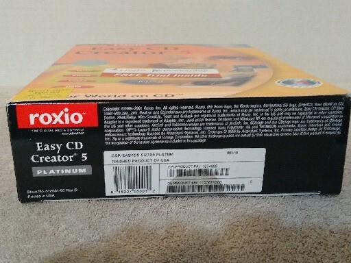 Roxio Adaptec Easy CD Creator 5.0 Platinum