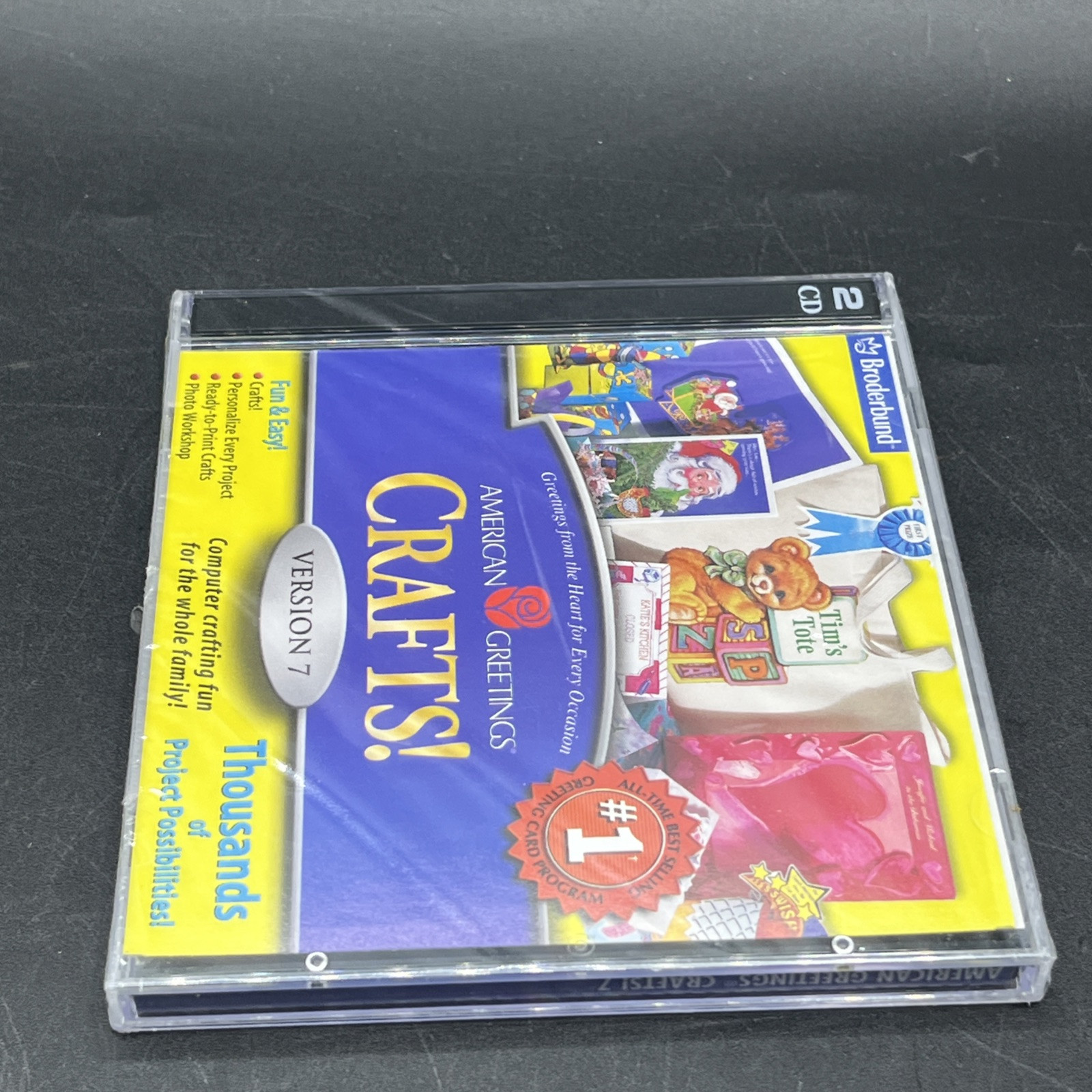 American Greetings Crafts CD Version 7 PC Software – NEW