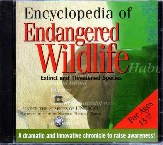 Encyclopedia of Endangered Wildlife CD-ROM for Win/Mac – Factory Sealed JC