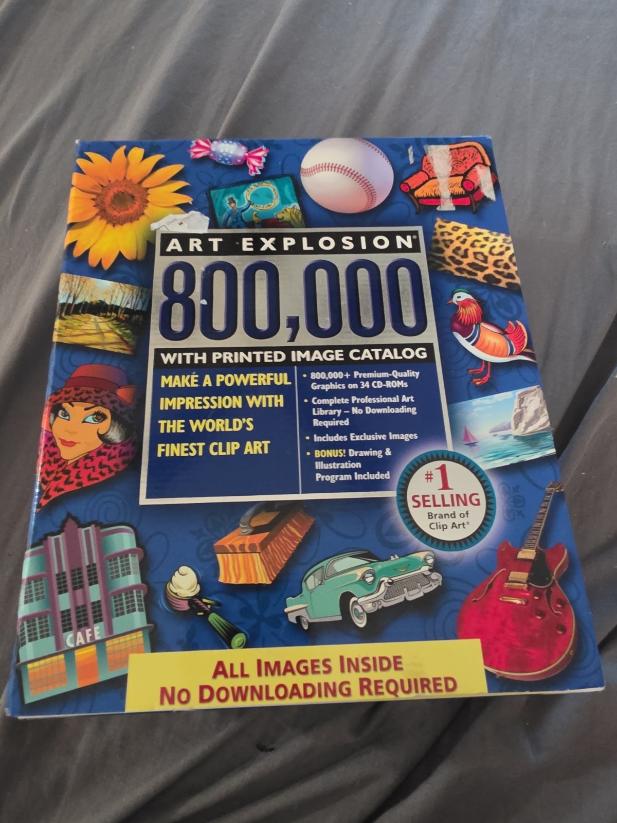ART EXPLOSION 800,000 Clip Art World’s Finest Clip Art Factory Image Catalog New