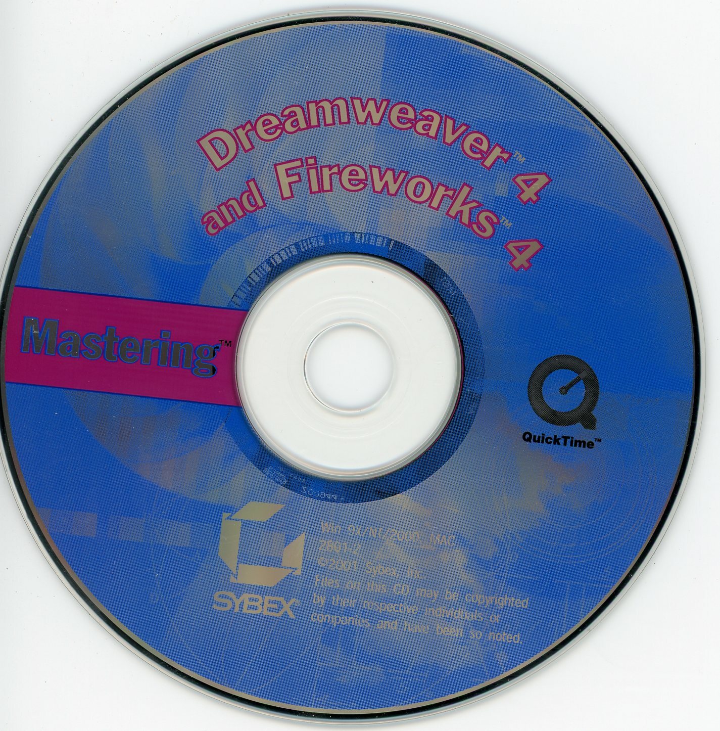 Macromedia Fireworks 4 Dreamweaver 4 Macintosh with Manuals CDs & Reference CDs