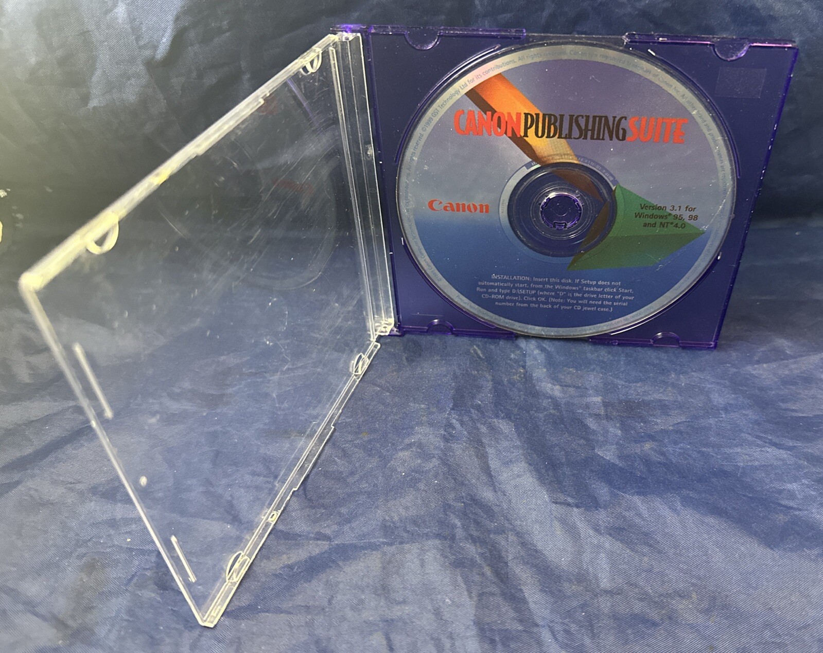 Canon Publishing Suite Version 3.1 (Vintage PC CD-ROM, 2000)