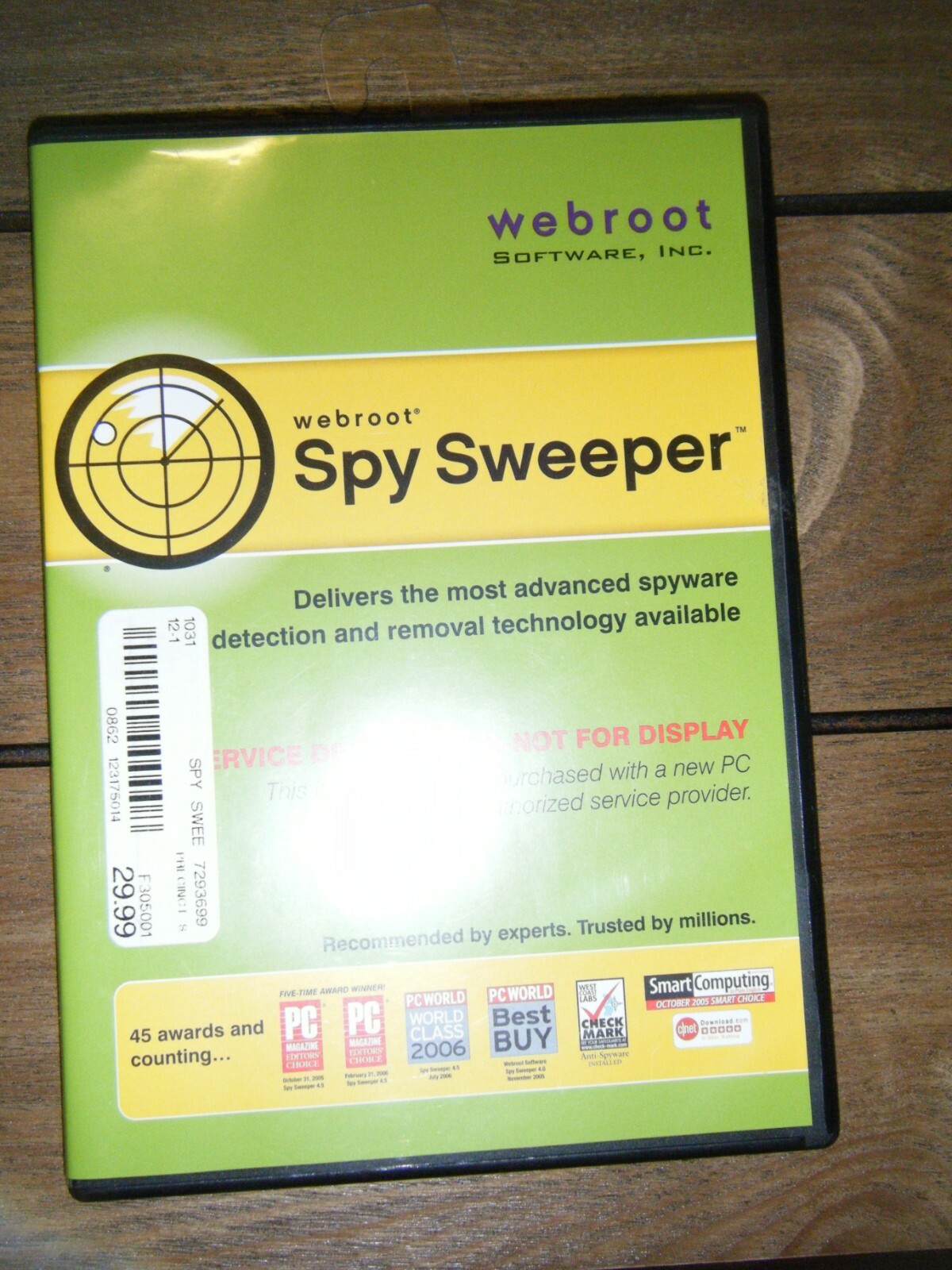 Webroot Spy Sweeper