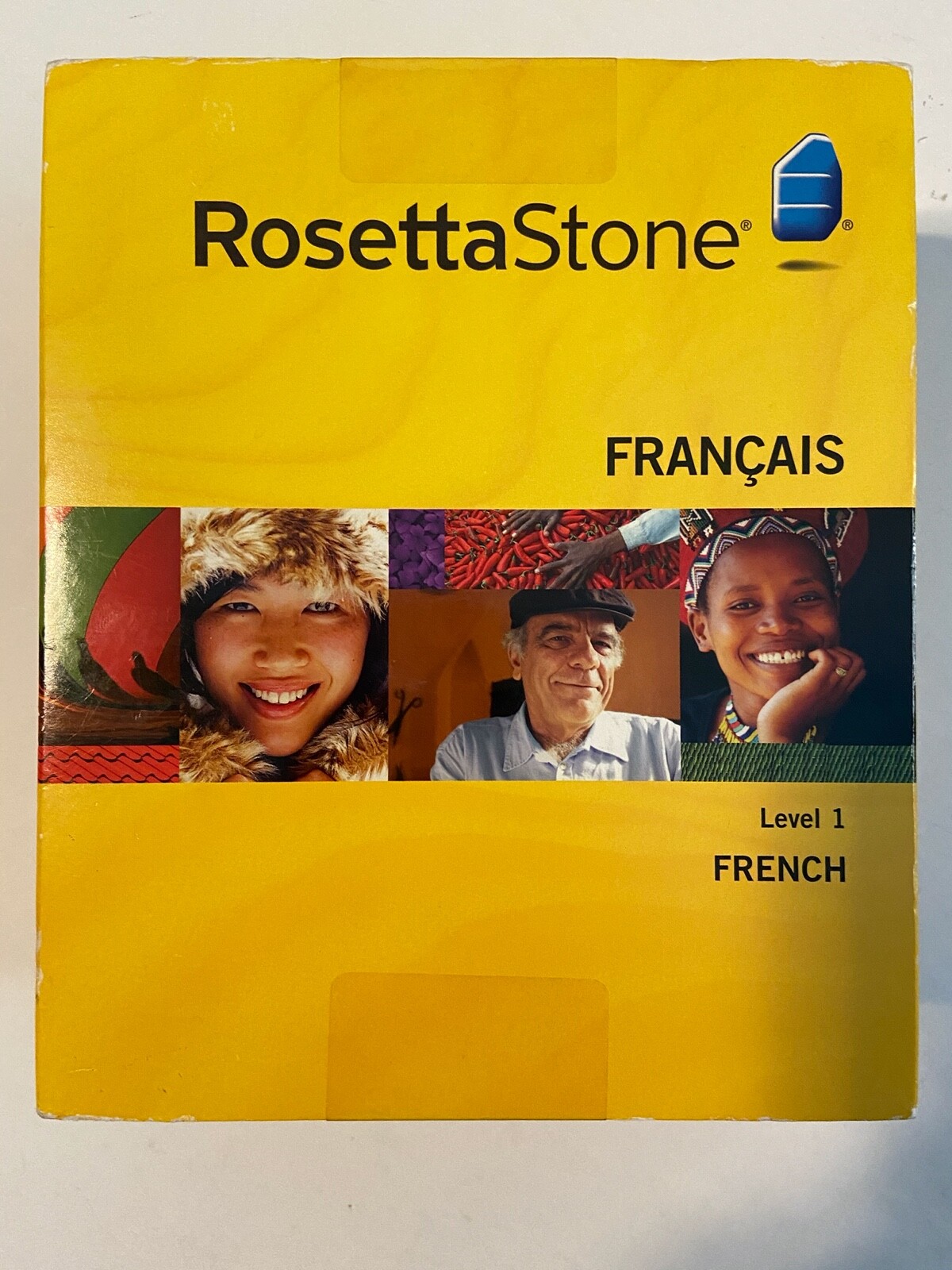 Rosetta Stone FRENCH Level 1 Version 3 Win/Mac CD-Rom +3CDs & Headset/Mic. NEW