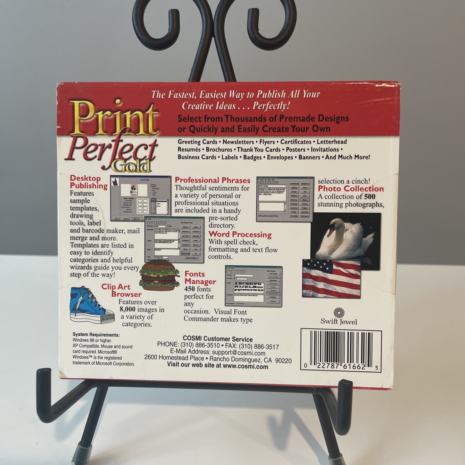 Print Perfect Gold DVD 30,000+ Clip Art Images and More