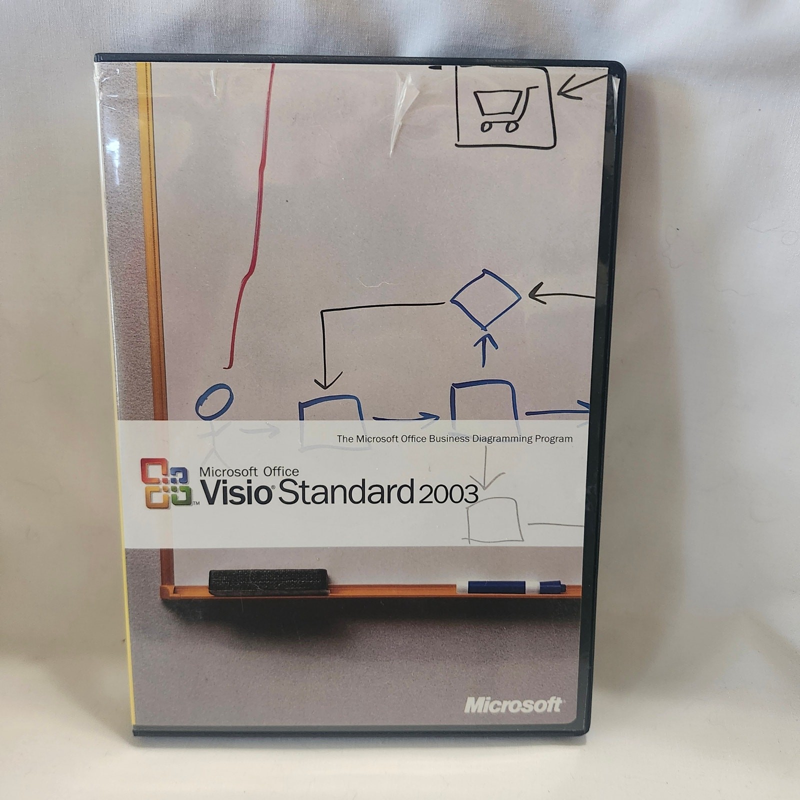 Microsoft Office Visio Standard 2003 Business Diagramming Program W Key B10