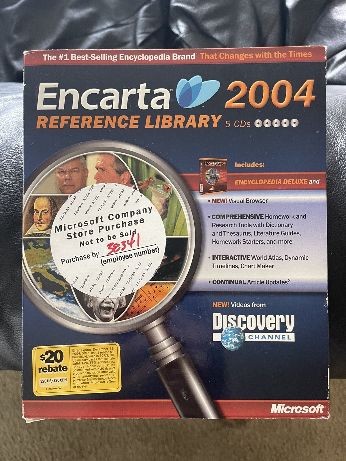 Encarta Reference Library 2004 Microsoft WIN32
