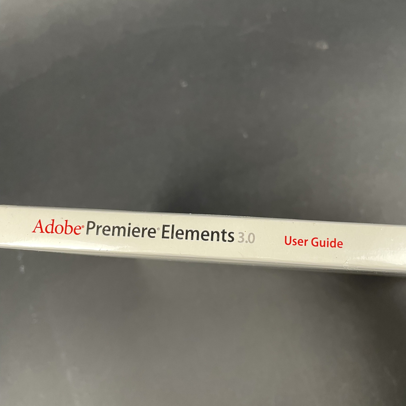 Adobe Photoshop Elements 5.0/Adobe Premiere 3.0 – 2 Disk Set – Sealed Guide