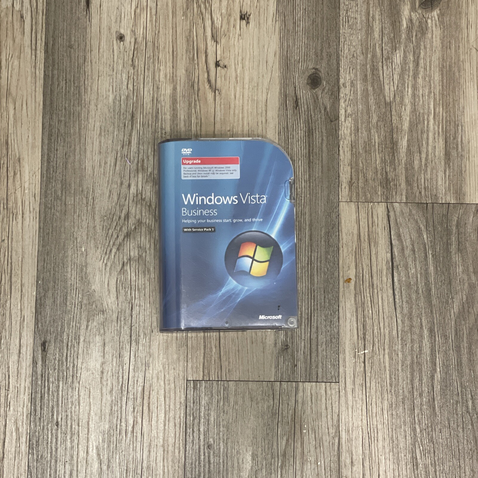 Microsoft Windows Vista Business Upgrade With Service Pack 1 DVD