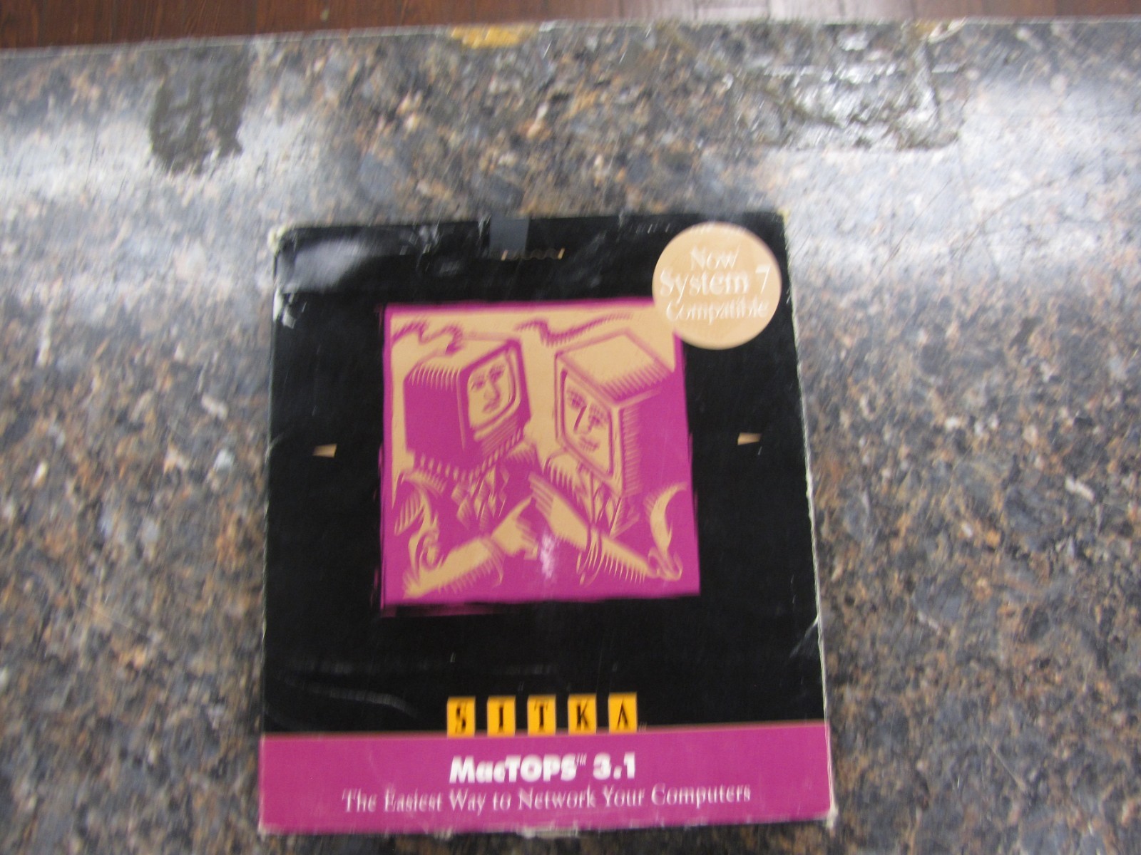 SITKA MacTOPS 3.1 Apple Macintosh: System 6 & 7 Compatible 3.5″ Disks -CIB- MQ15
