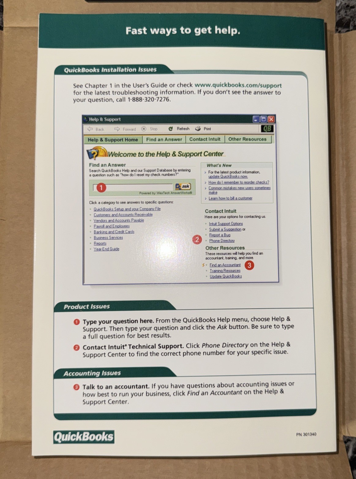 Intuit QuickBooks Basic Edition 2003 – Includes Box, Book, Disc, & Code