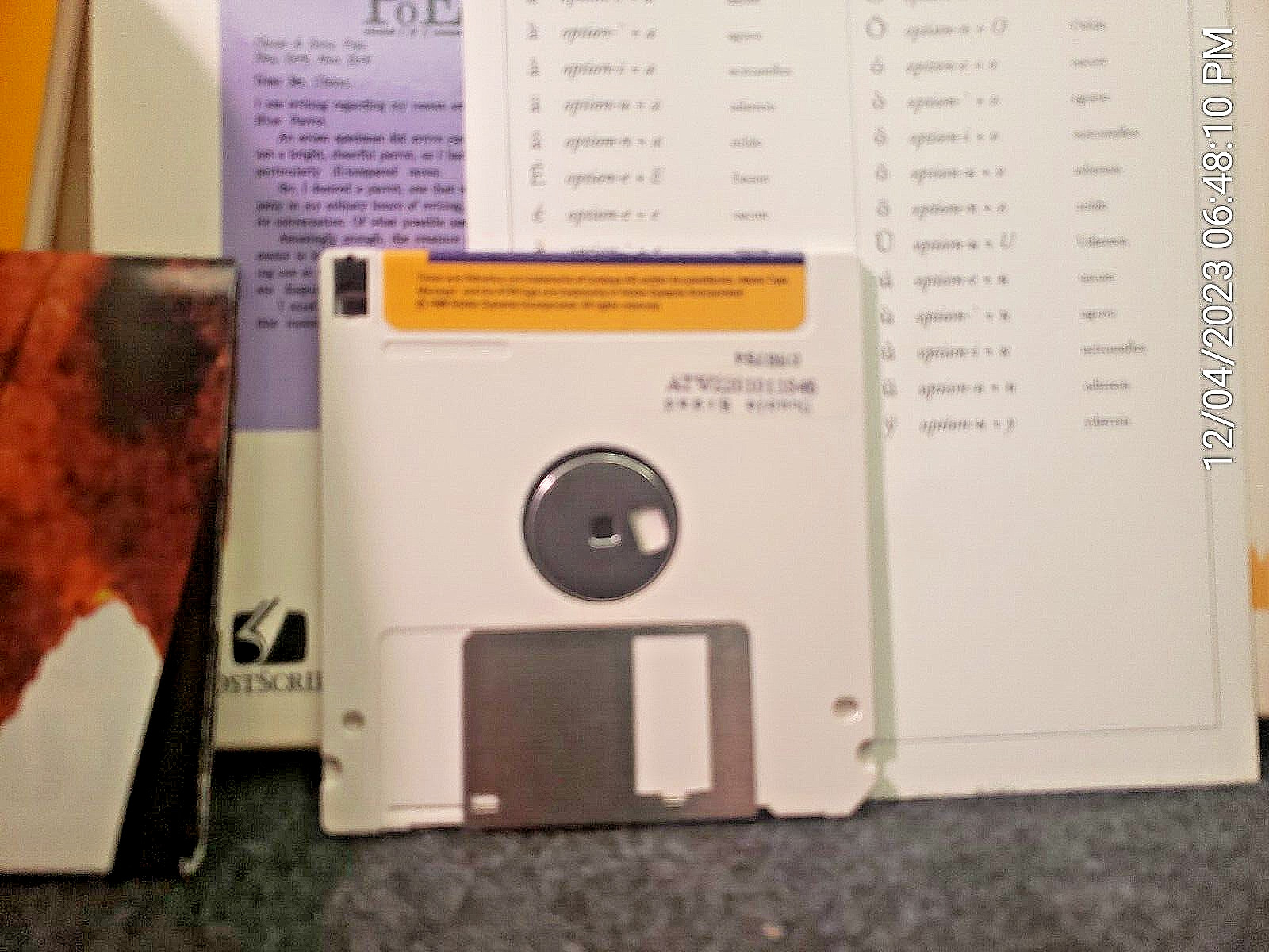 Vintage Macintosh Adobe Type Manager V2.0 for MAC COMPLETE VINTAGE(GSLF-S)