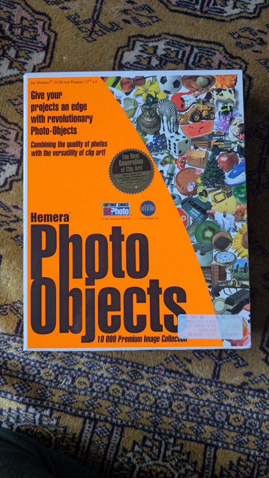 Hemera Photo Objects 10,000 Premium Images For Windows 95/98 And NT