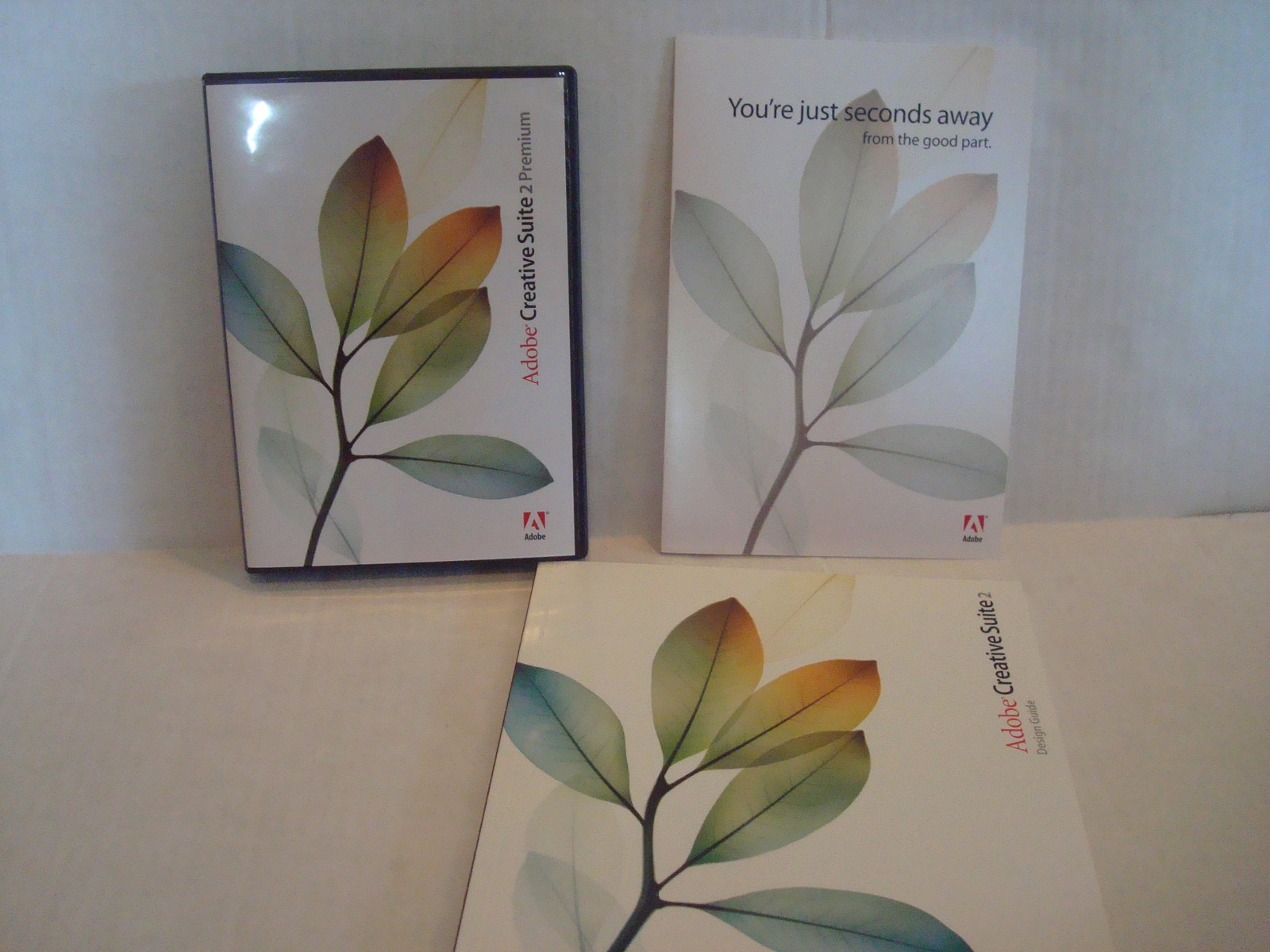 Adobe Creative Suite 2 Premium Upgrade Software – MAC (Retail Box) w/serial #