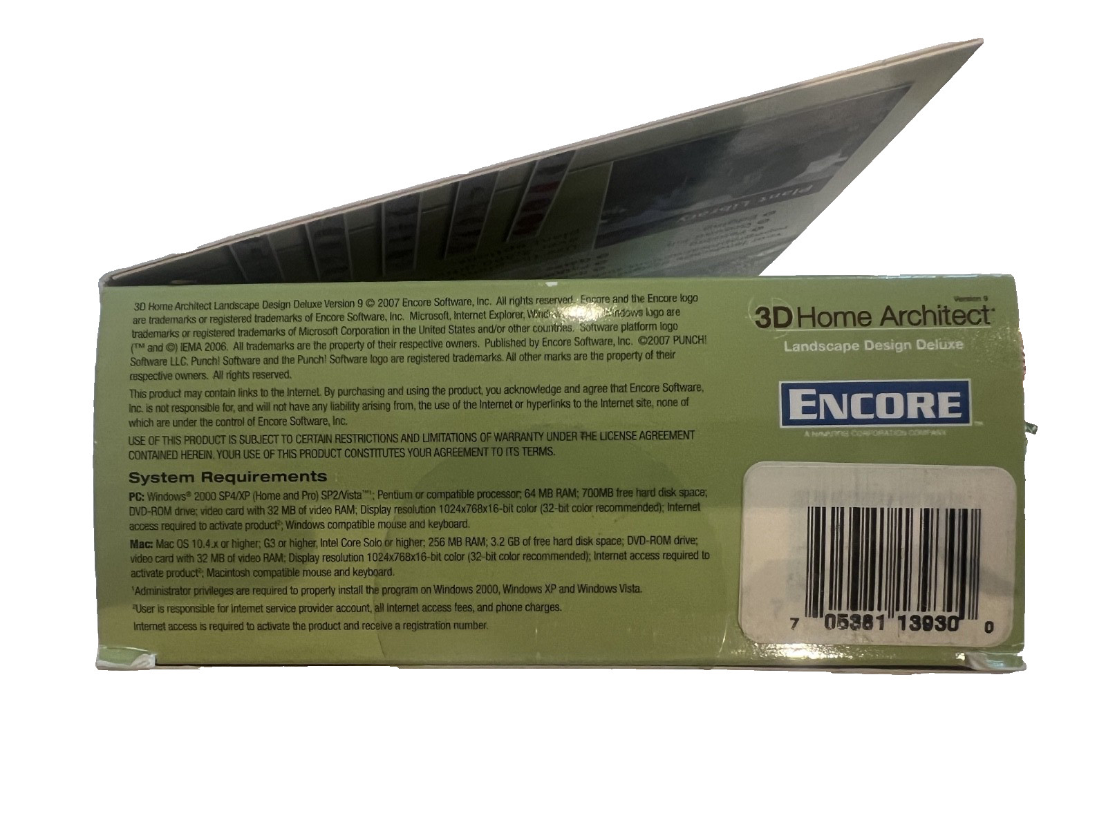 3D Home Architect Landscape Design Suite Version 9 New Sealed dvd-rom NEW pc Mac