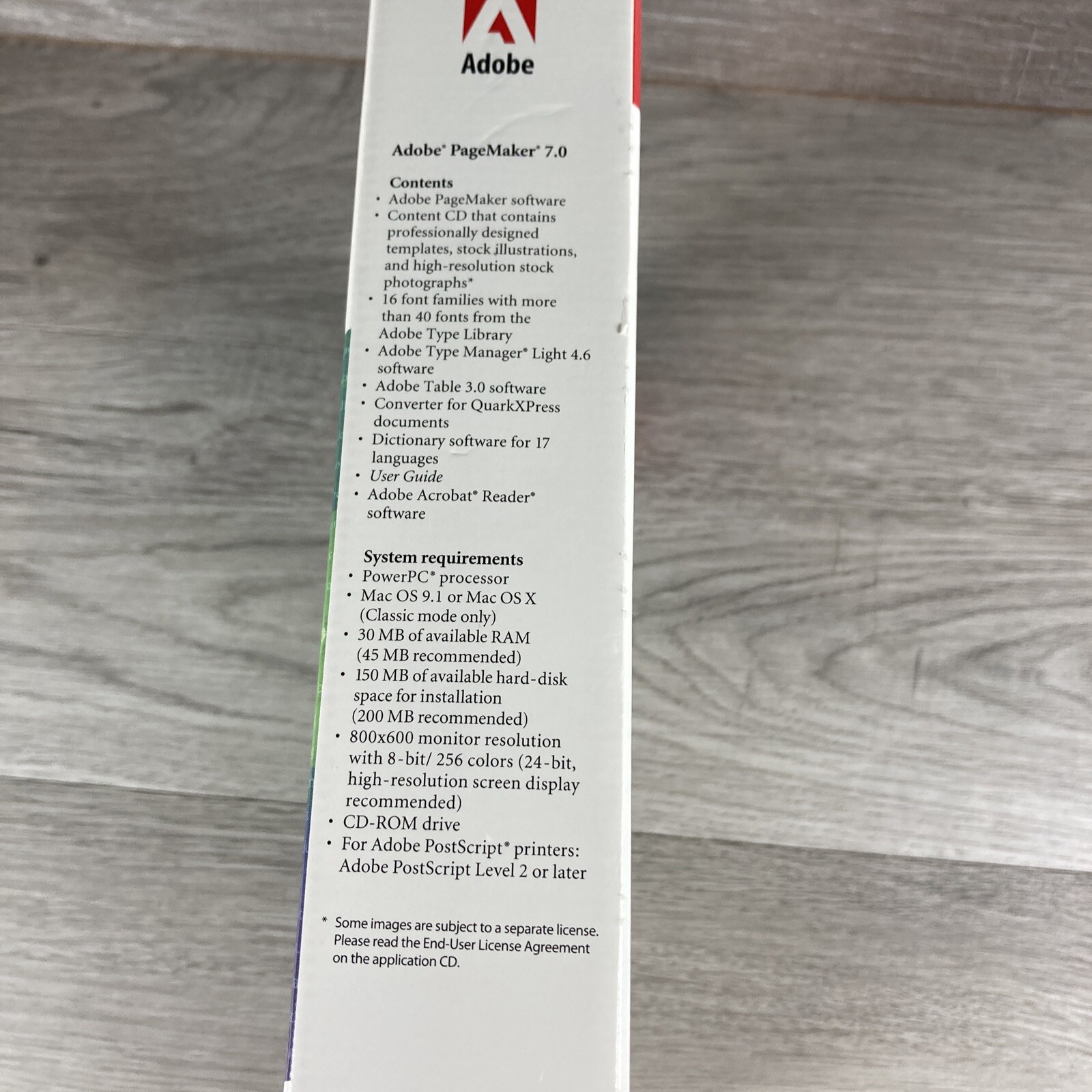 Adobe PageMaker 7.0 Full Upgrade Version for Apple Macintosh with Serial Number