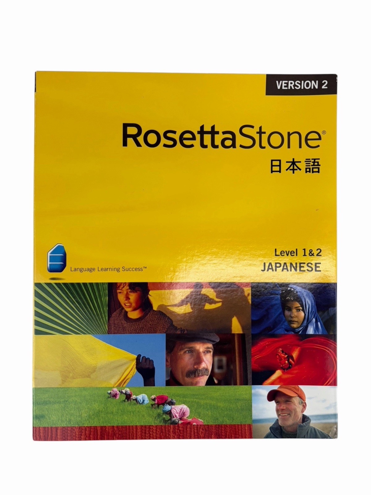 W~Rosetta Stone V2: Japanese Level 1-2 Set School Homeschool Learning