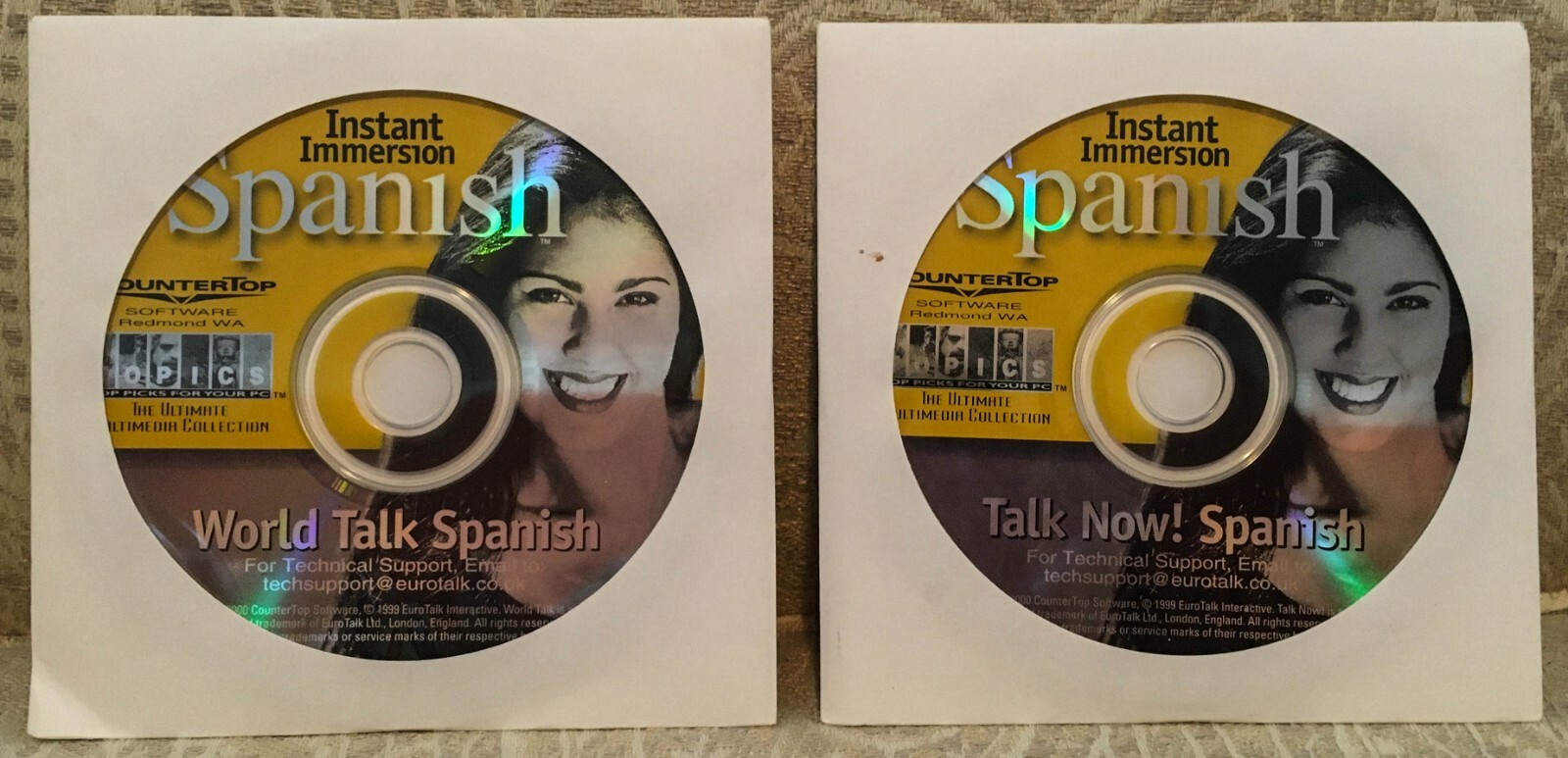 Instant Immersion Spanish, 2 CD Rom Set, PC & Mac