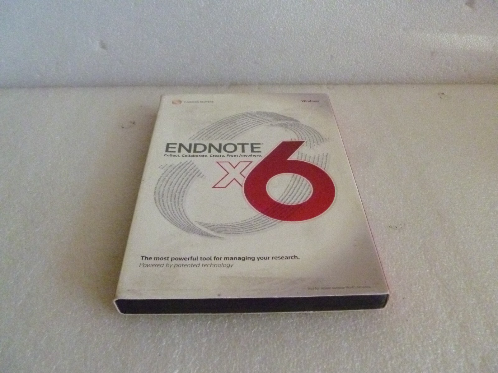 Thomson Reuters EndNote X6 Student for Windows WITH PRODUCT KEY