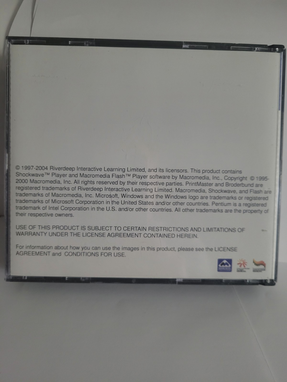 PrintMaster Platinum 16 4-CD Set Broderbund 2004 Near Mint