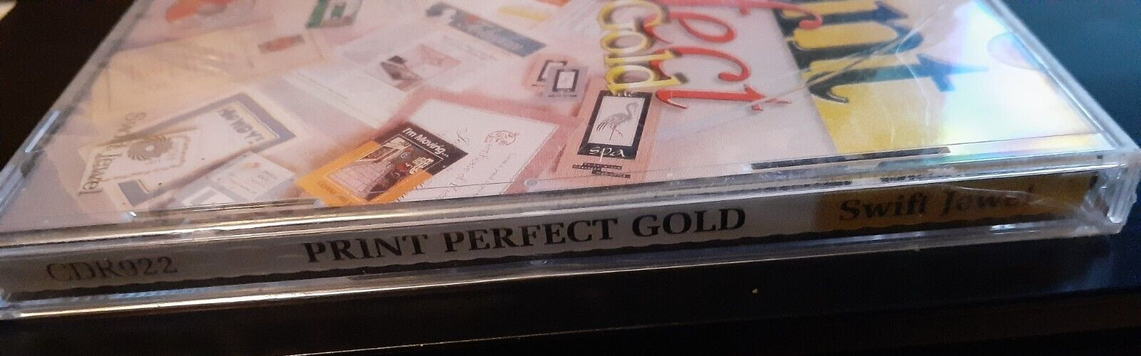 Print Perfect Gold Instant Publishing CD **CRACKED CASE AND A STICKER**