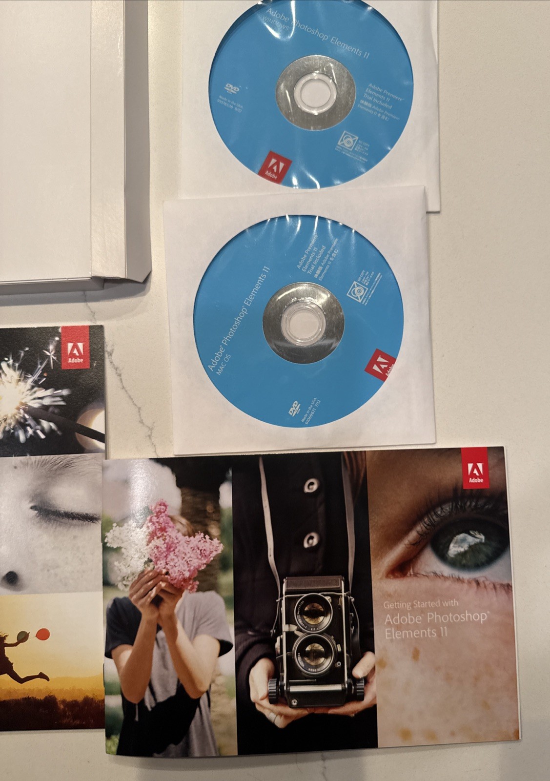 Adobe Photoshop Elements 11 Big Box Complete with Serial Number