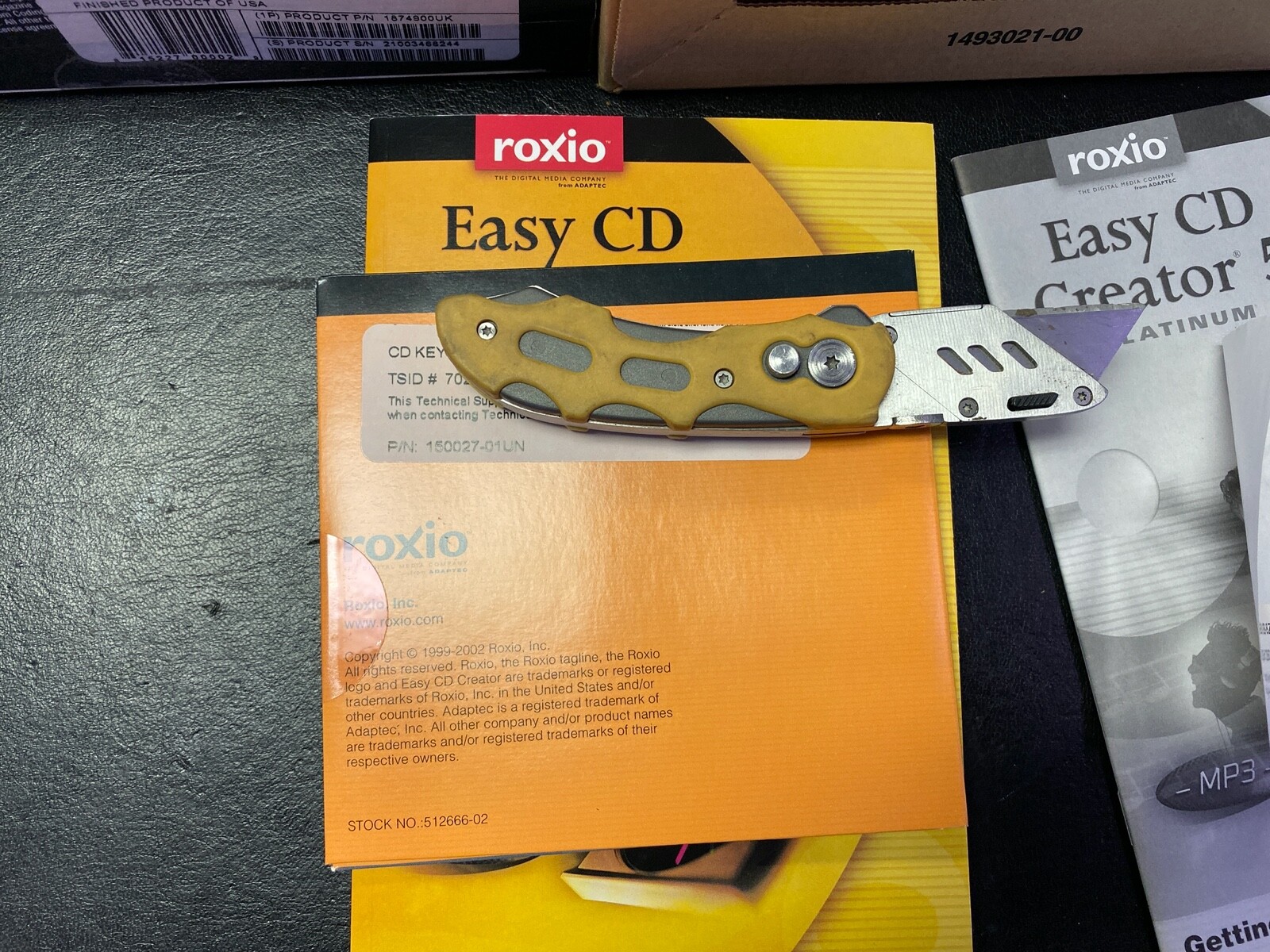 Roxio Easy CD Creator 5 Platinum Retail Ver Creating/Burning Music Video Data CD