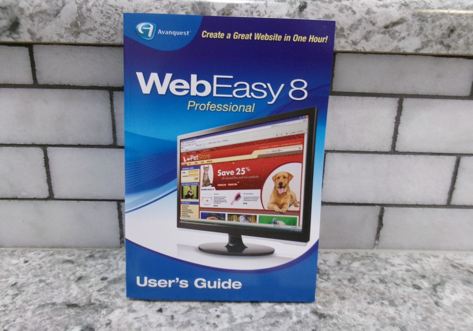 Avanquest WebEasy 8, Professional w/User Guide