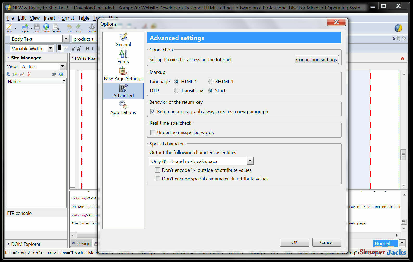 NEW & Fast Ship! KompoZer Website Developer / Designer HTML Editing Software Mac